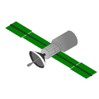 Satellite Vector Clipart