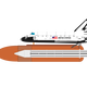 Space shuttle Vector Graphic