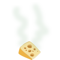 Stinky Cheese Vector Clipart