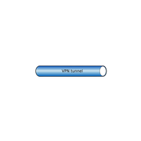 VPN Tunnel Pipe vector clipart