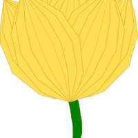 Yellow Flower Vector