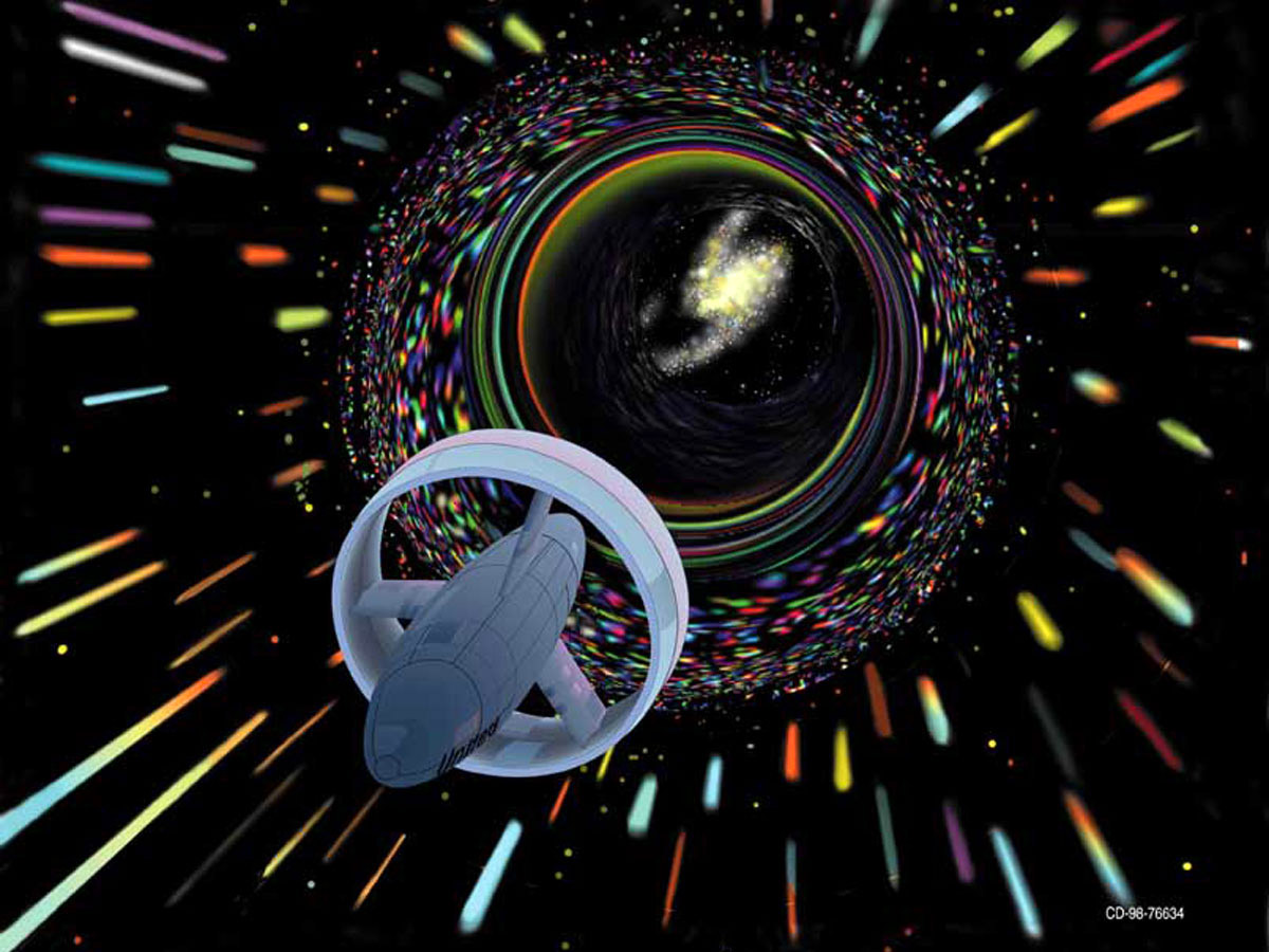 wormhole space travel