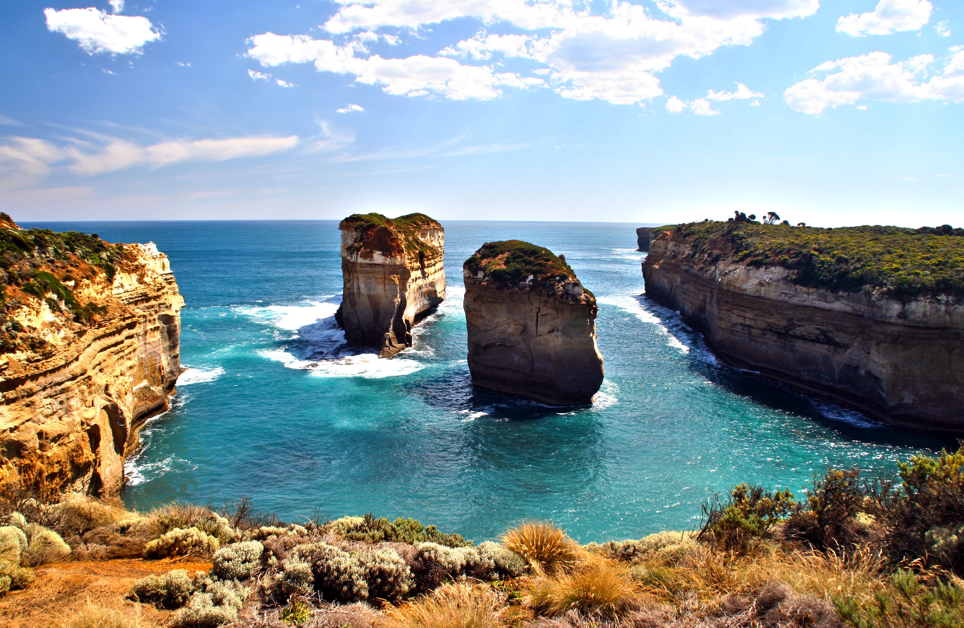 Iceland Archway On The Great Ocean Road Victoria Australia Image