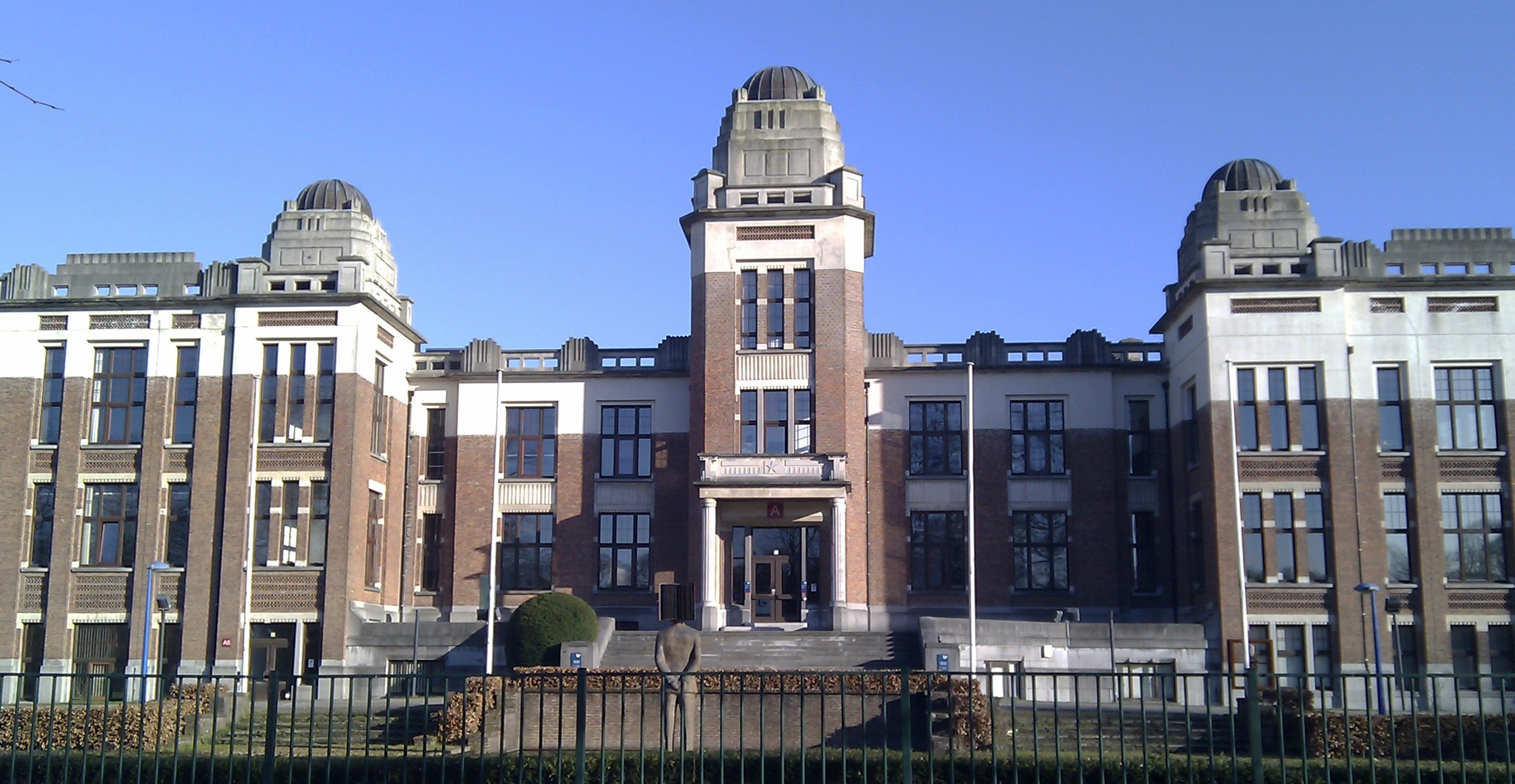 University of Antwerp main building in Belgium image ...