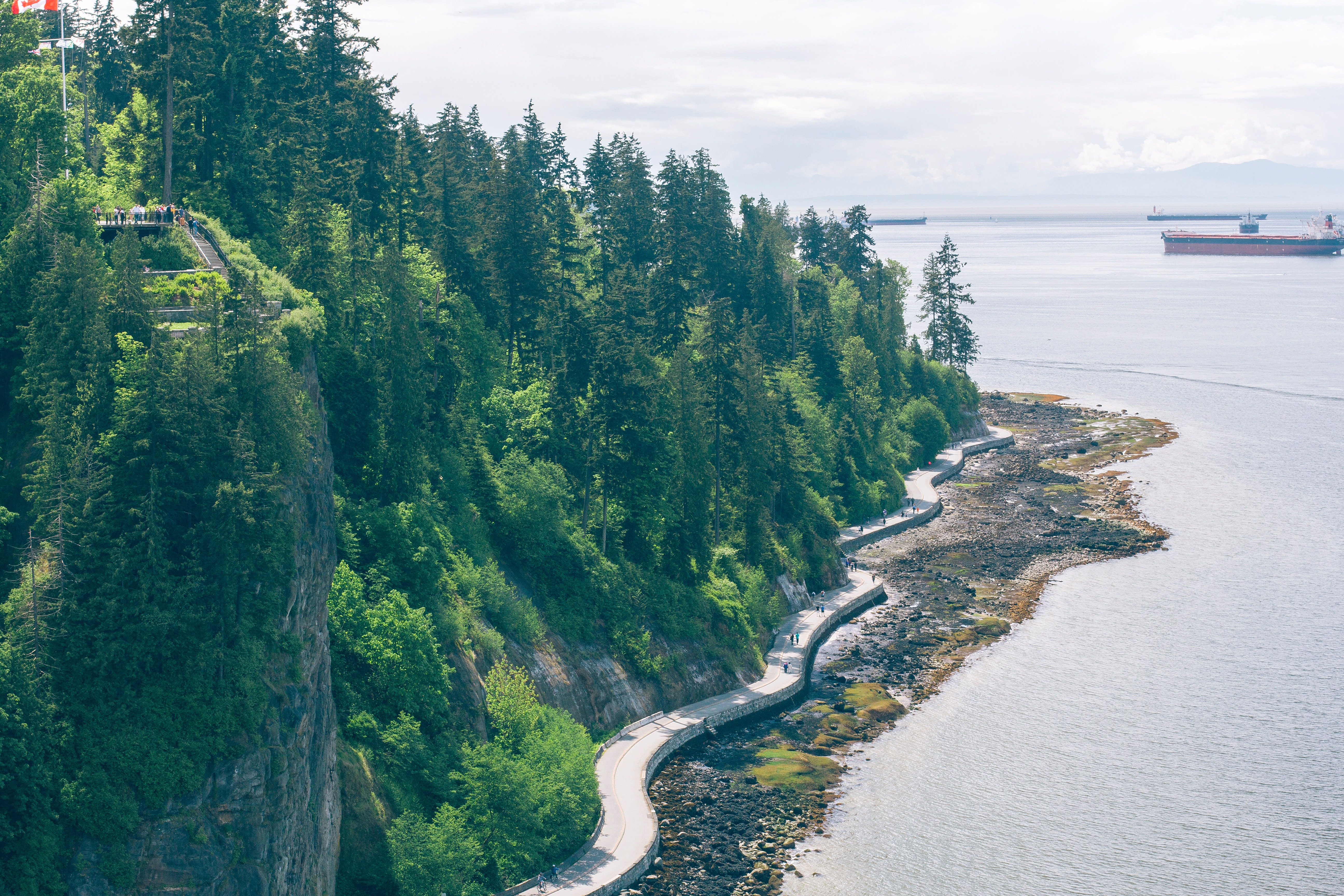 Shoreline Landscape in Vancouver, British Columbia, Canada image - Free ...