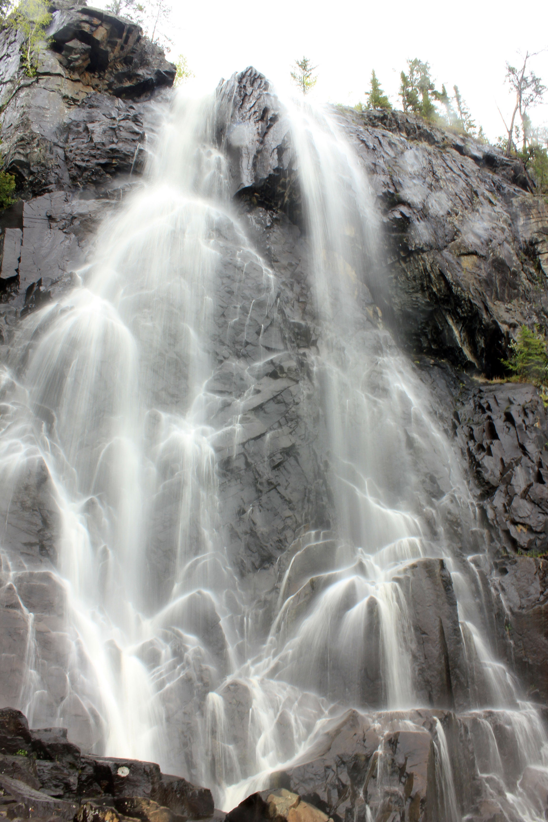 Waterfall By the Roadside