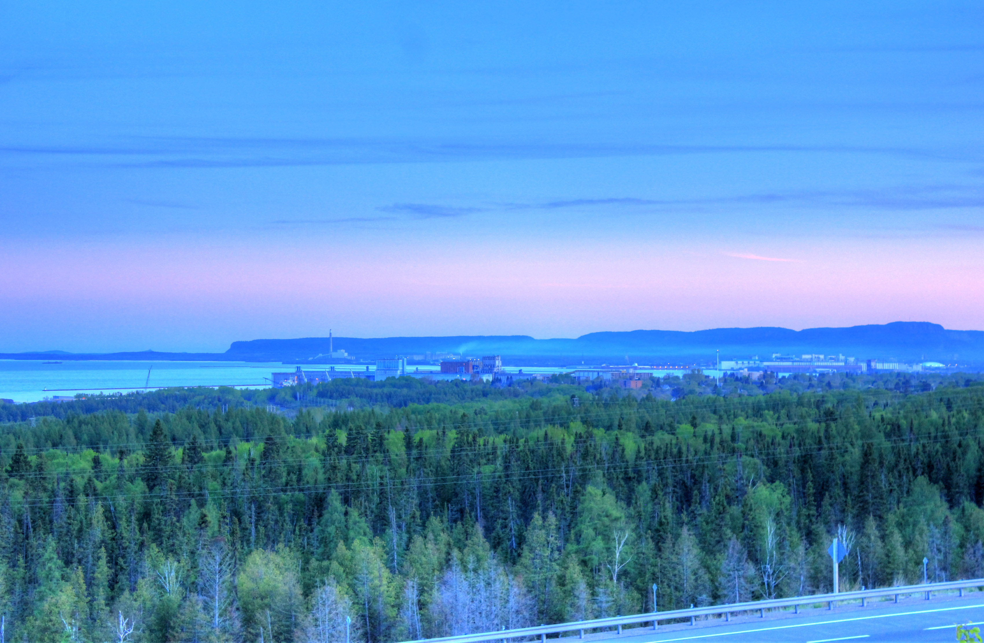 Viewing Thunder Bay In Thunder Bay Ontario Canada Image Free Stock 