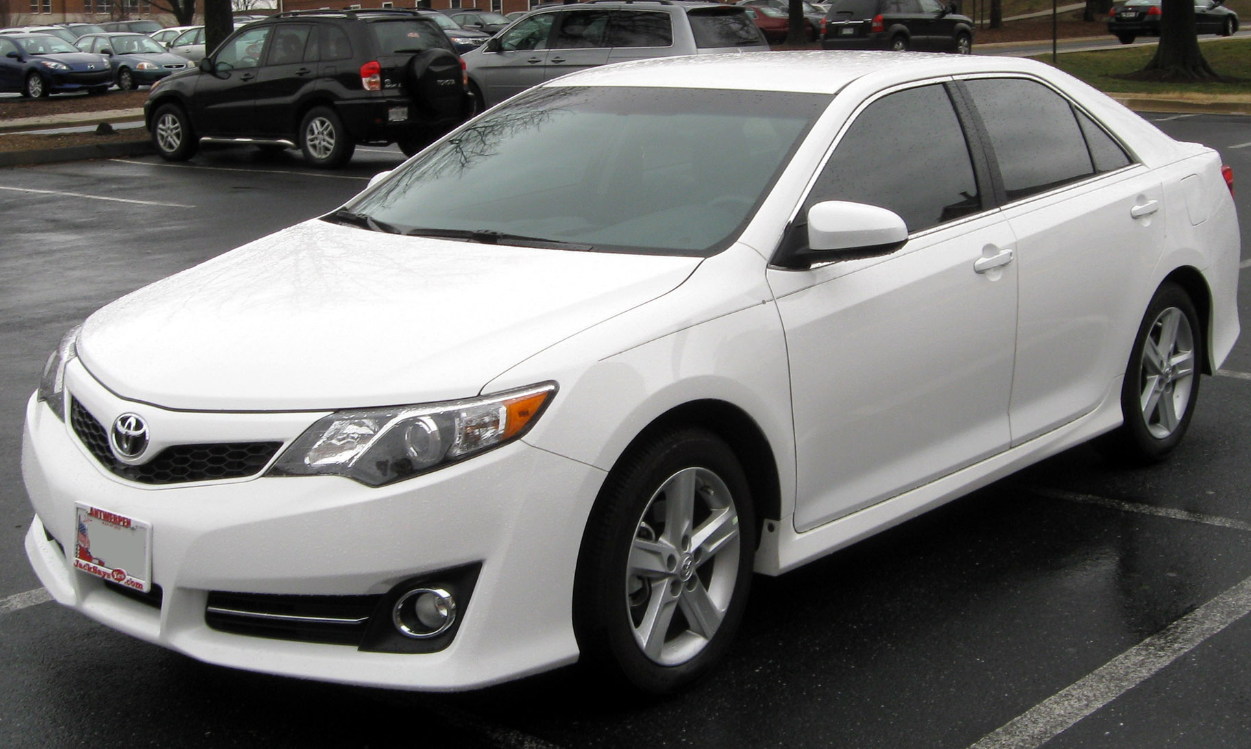 White Toyota Camry, best selling car in the United States image - Free ...