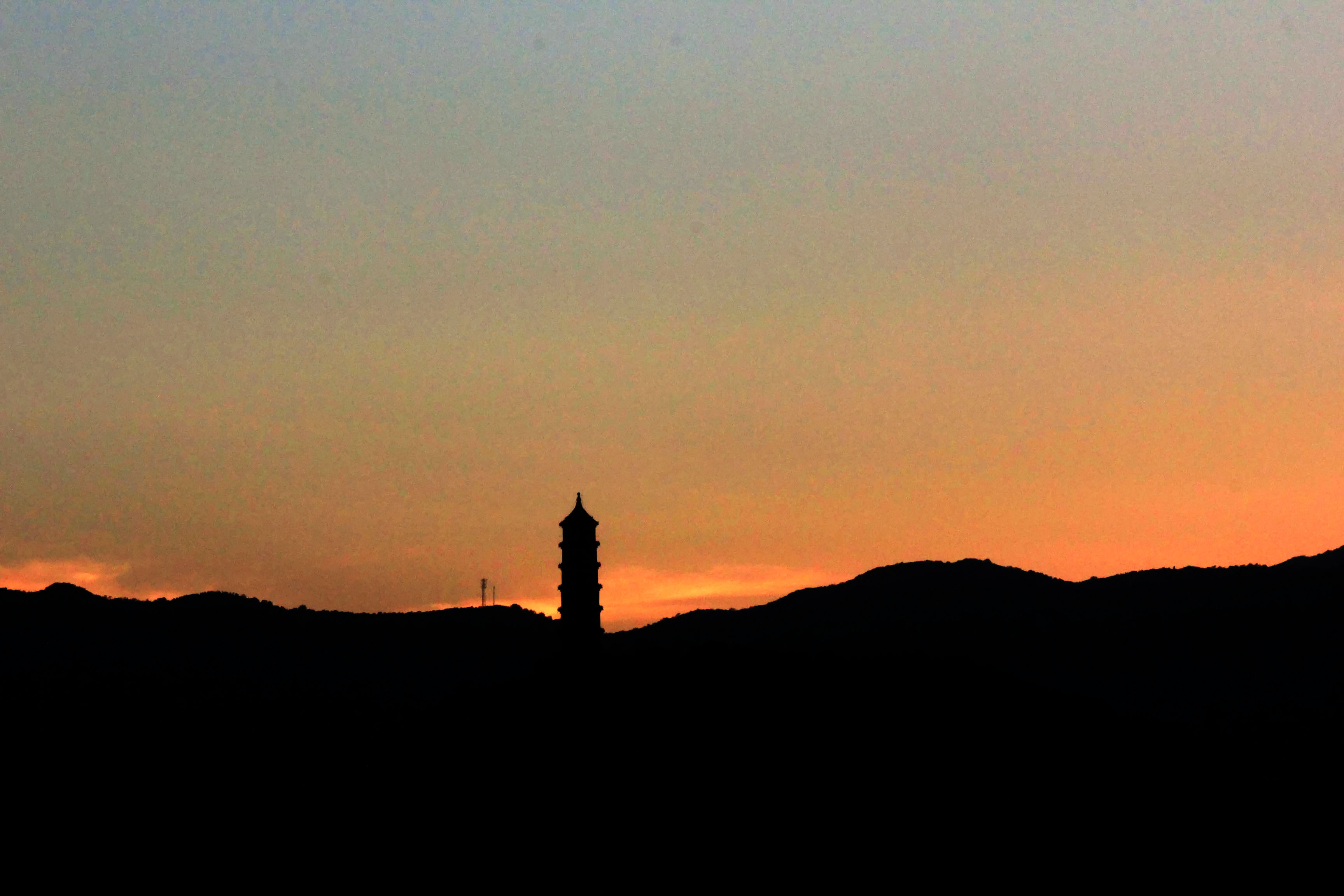 Sunset Pagoda
