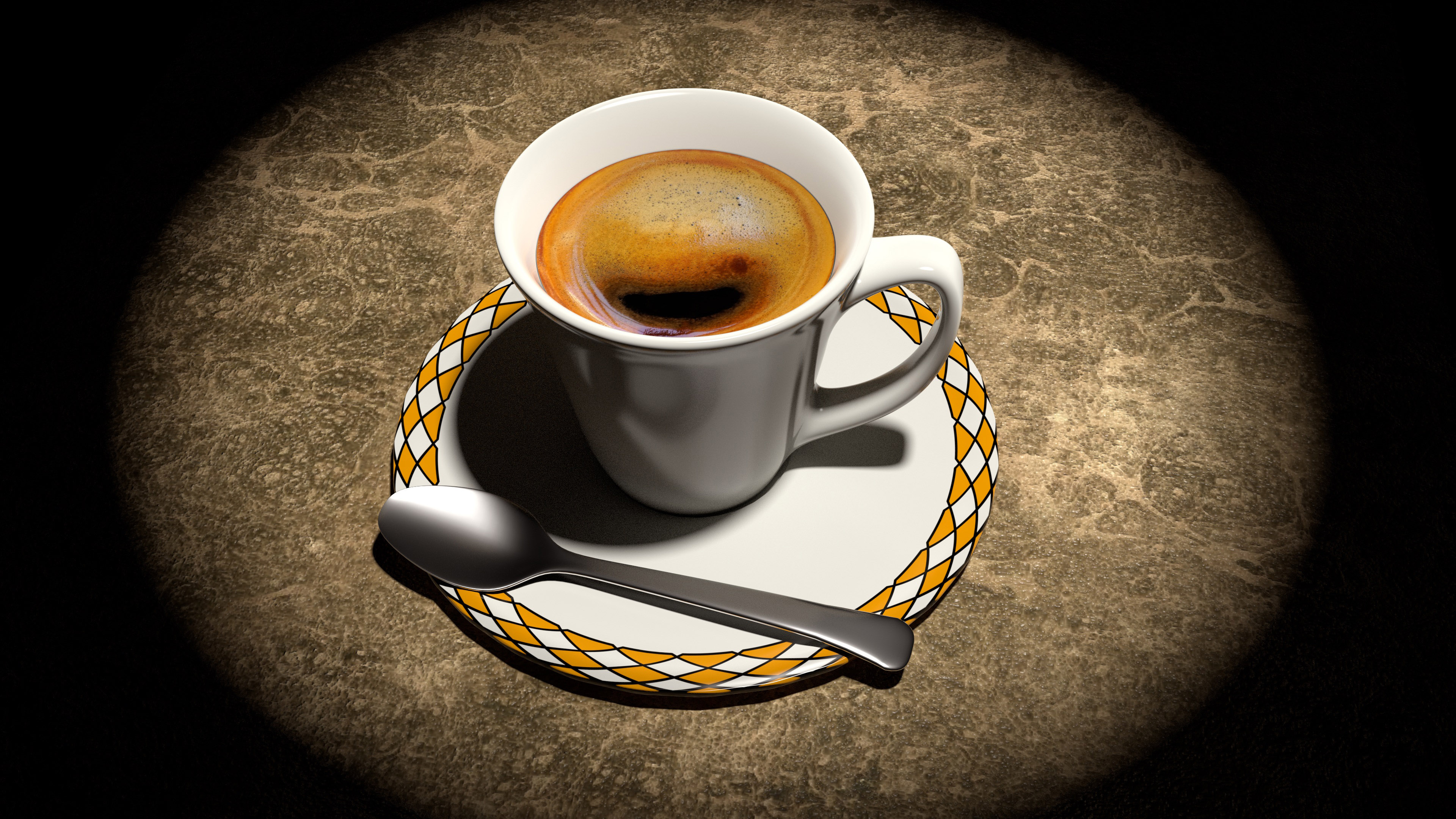 Cup of Coffee on a plate image - Free stock photo - Public Domain photo