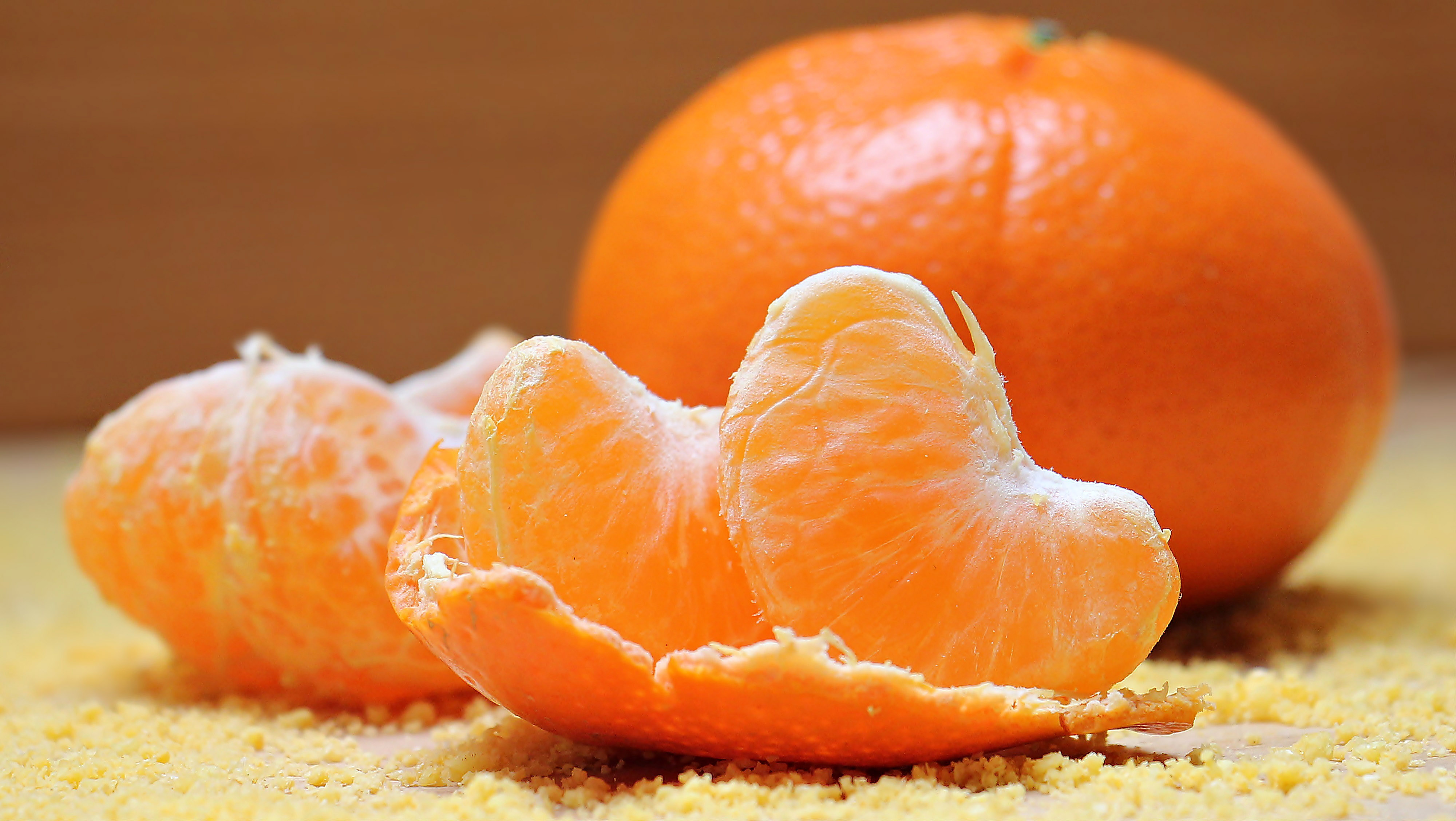 Peel And Un Peeled Orange Image Free Stock Photo Public Domain