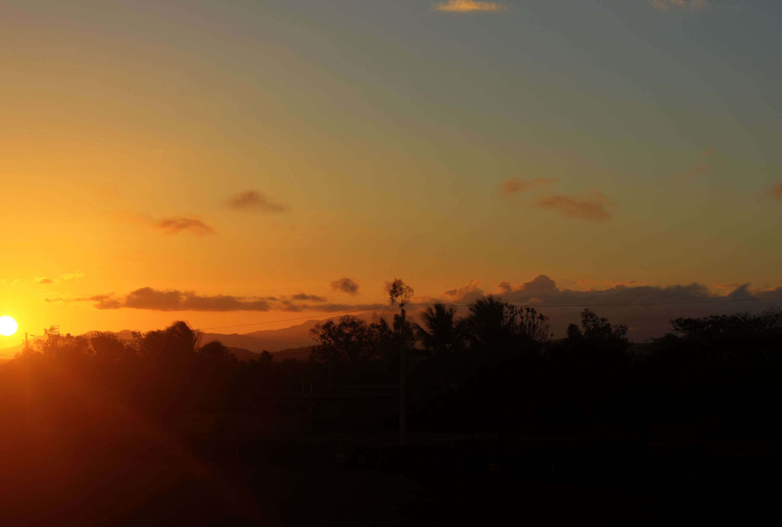 Sunset in Pignon