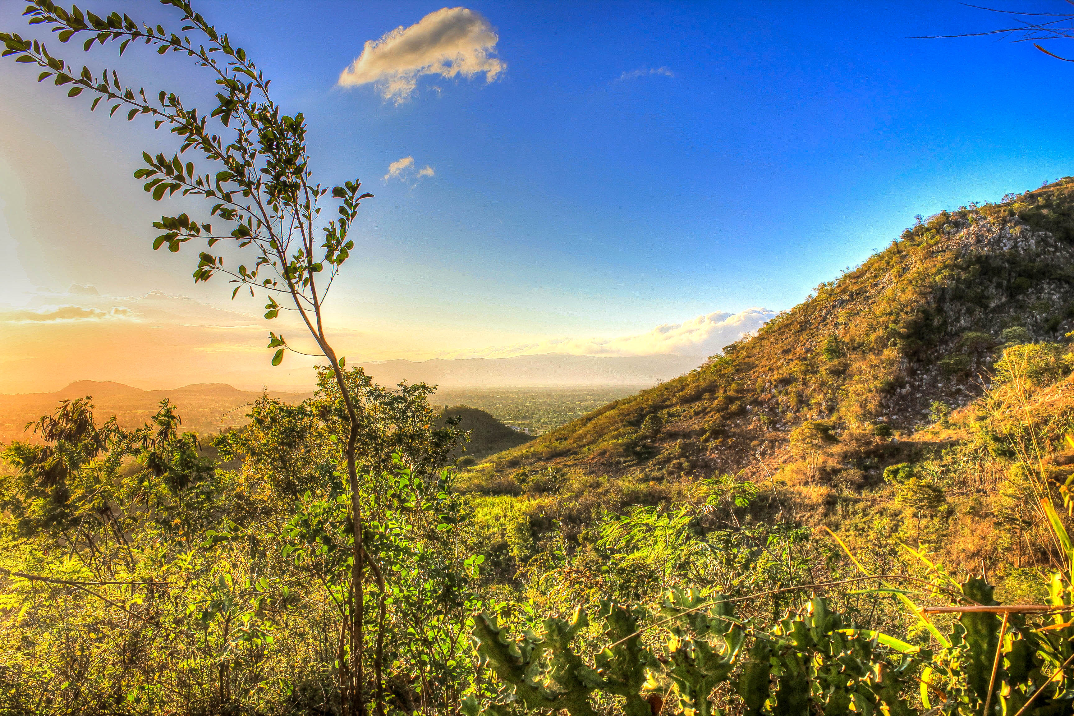 Dusk on the Mountain Side