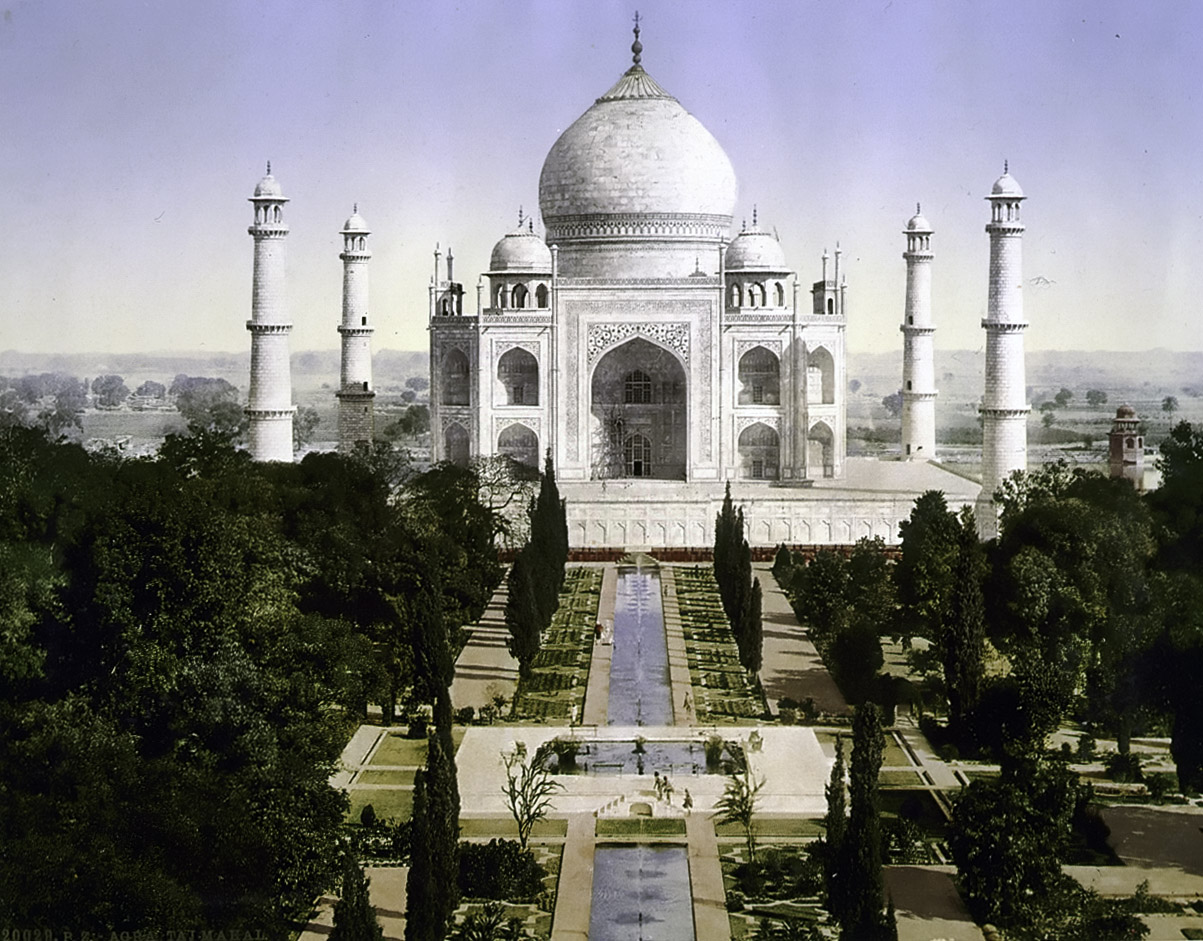 Historical 1890 View of the Taj Mahal in India image - Free stock photo -  Public Domain photo - CC0 Images
