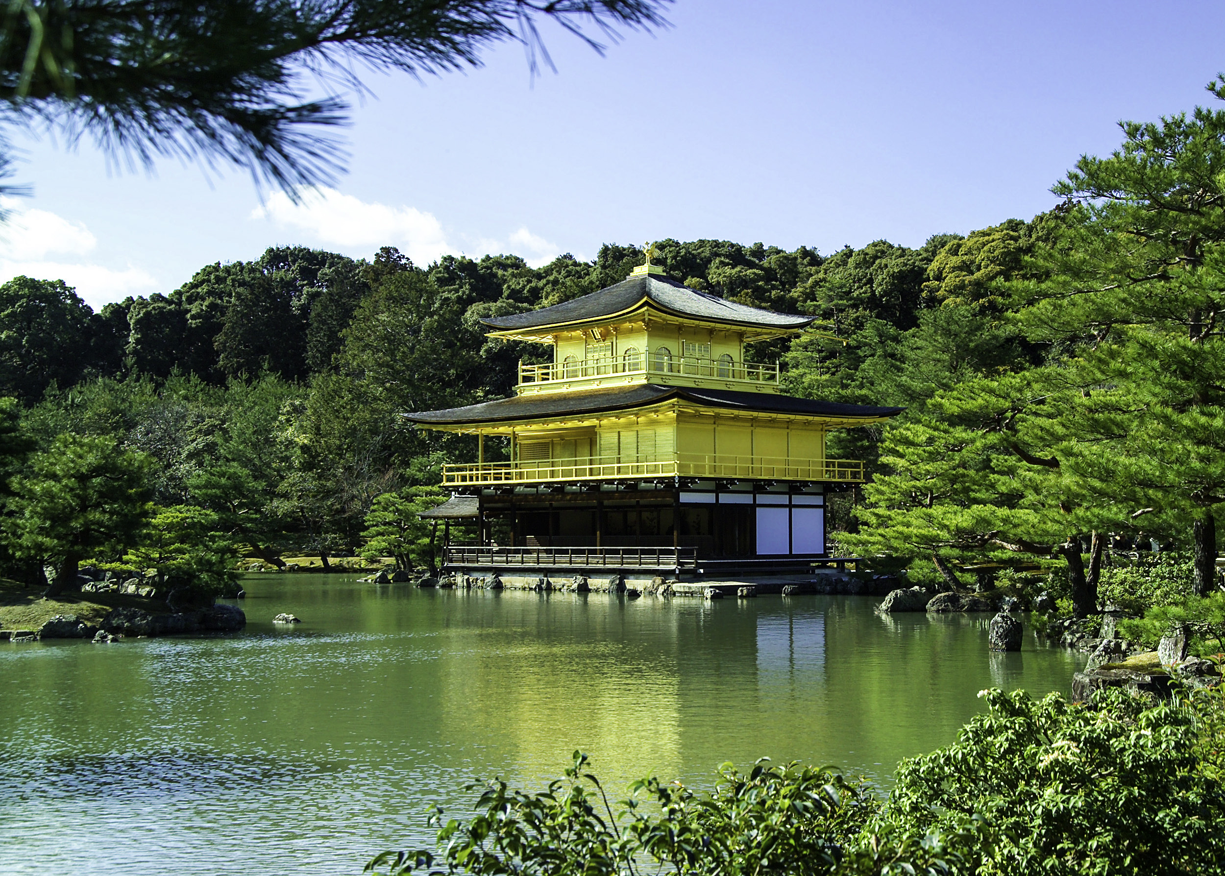Golden Pavilion in Kyoto, Japan image - Free stock photo - Public