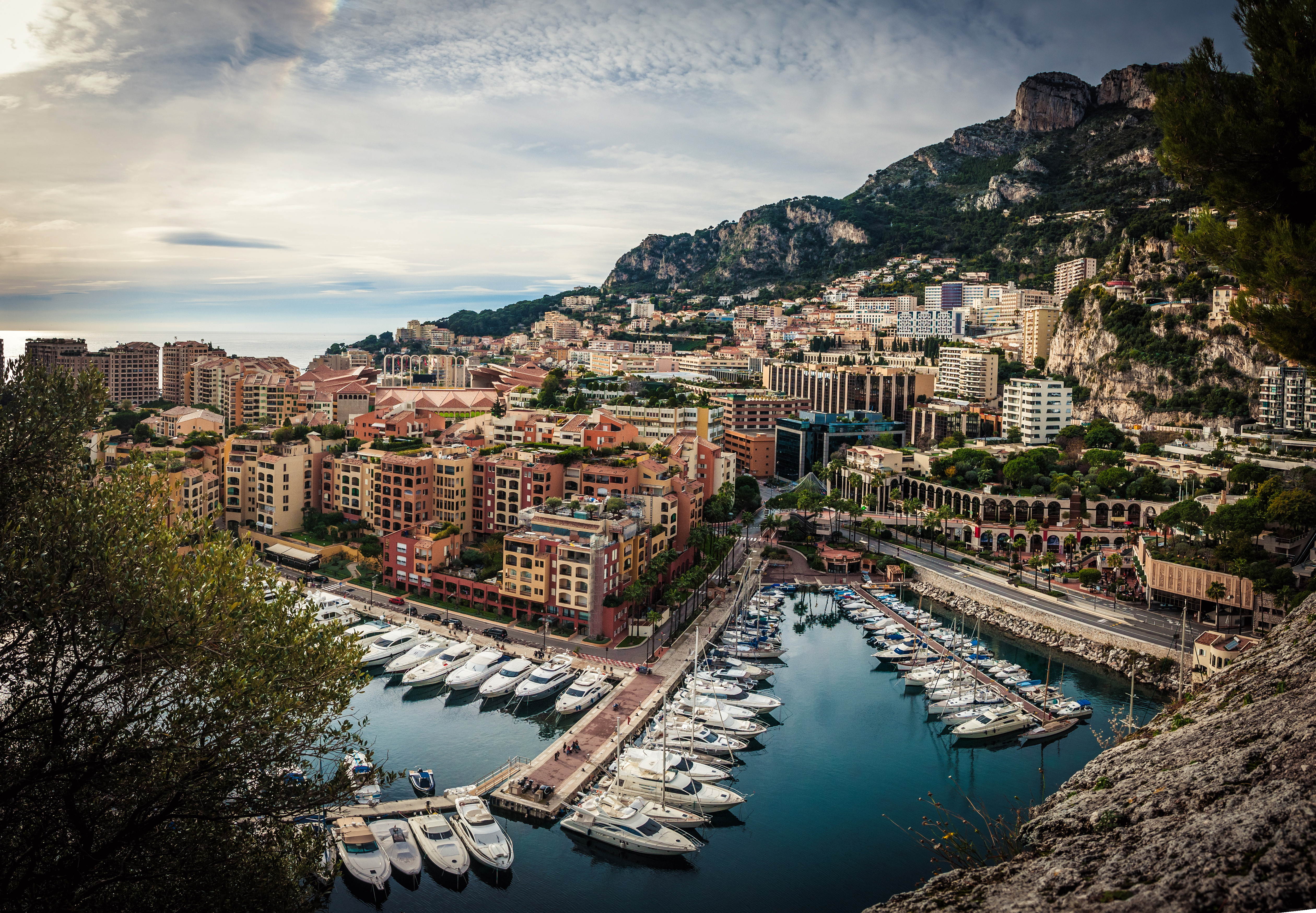 City side and docks and boats in Monaco image - Free stock photo - Public Domain photo - CC0 Images