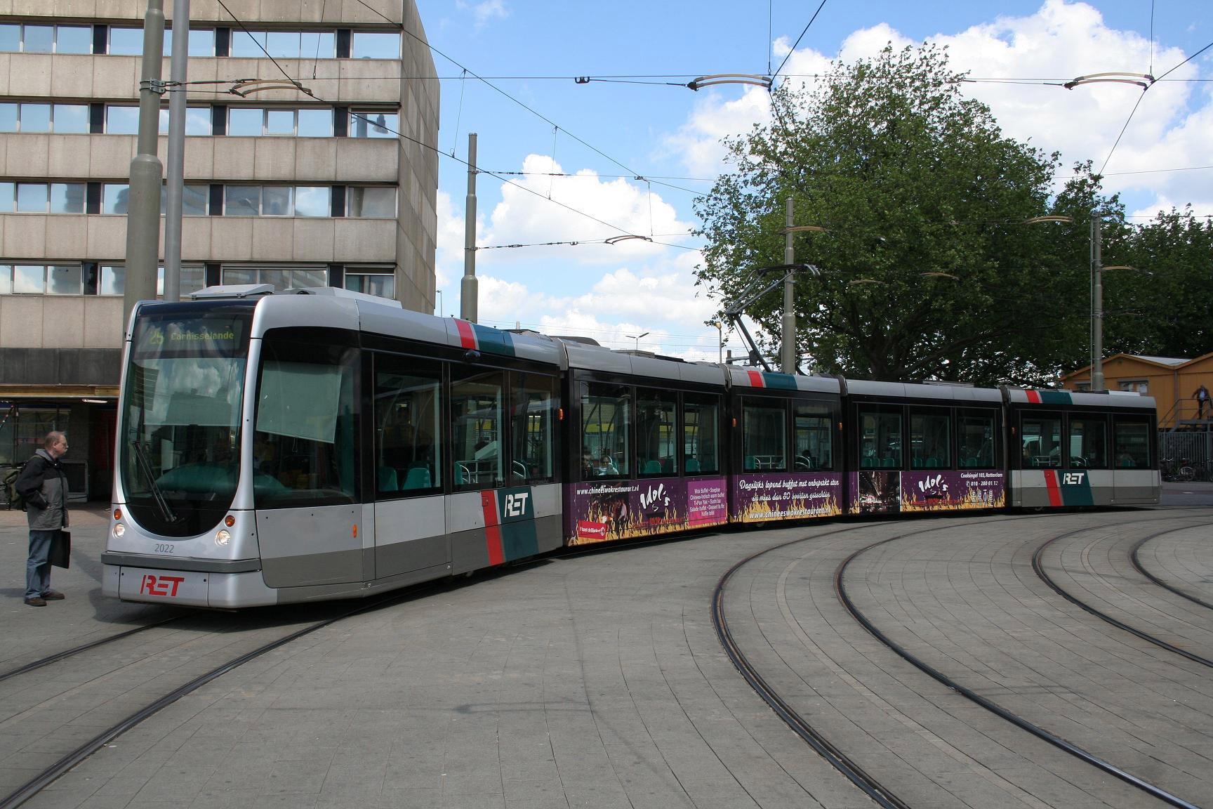 tram tour rotterdam