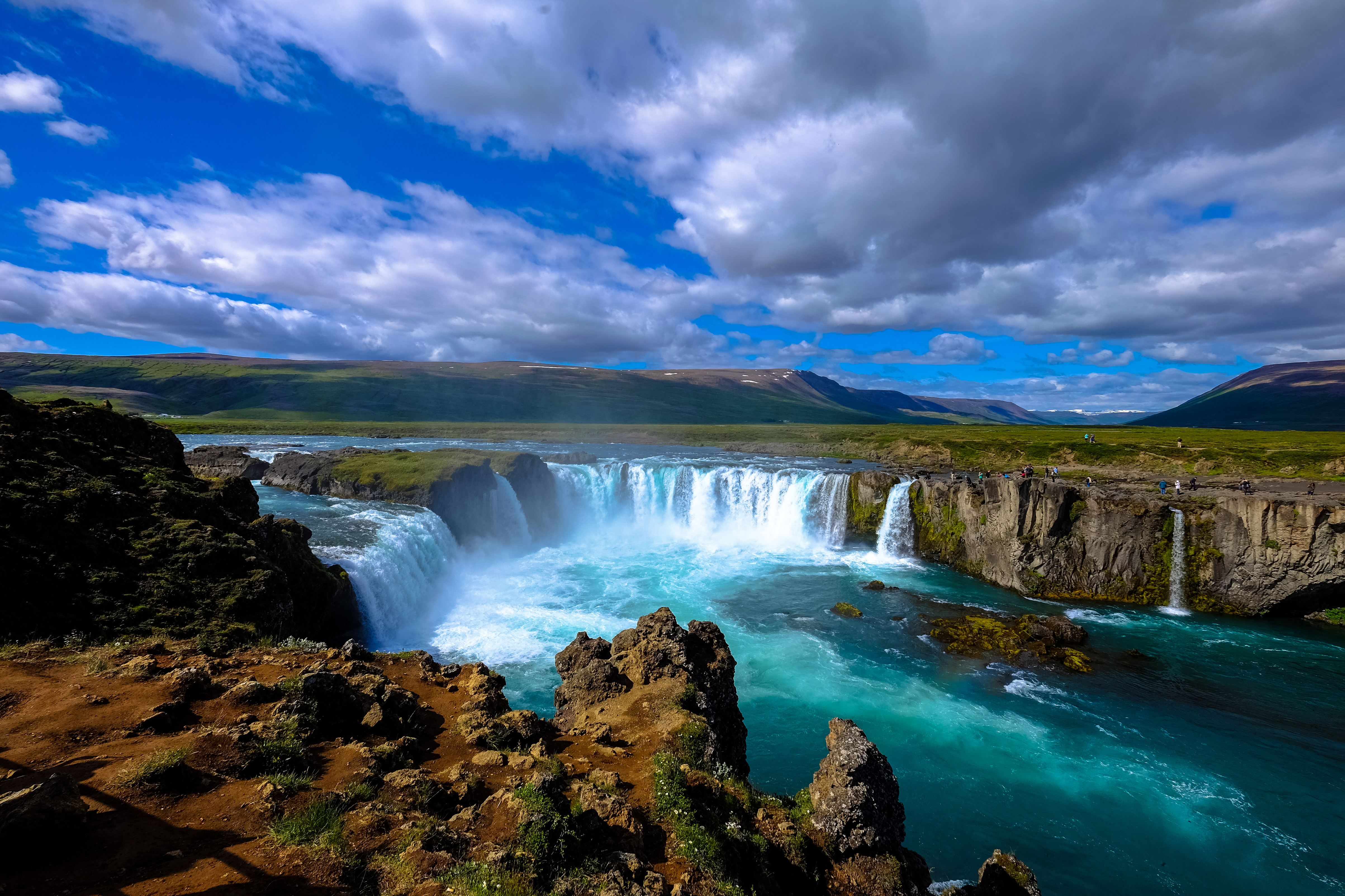 Waterfall Majestic Landscape Image Free Stock Photo Public Domain