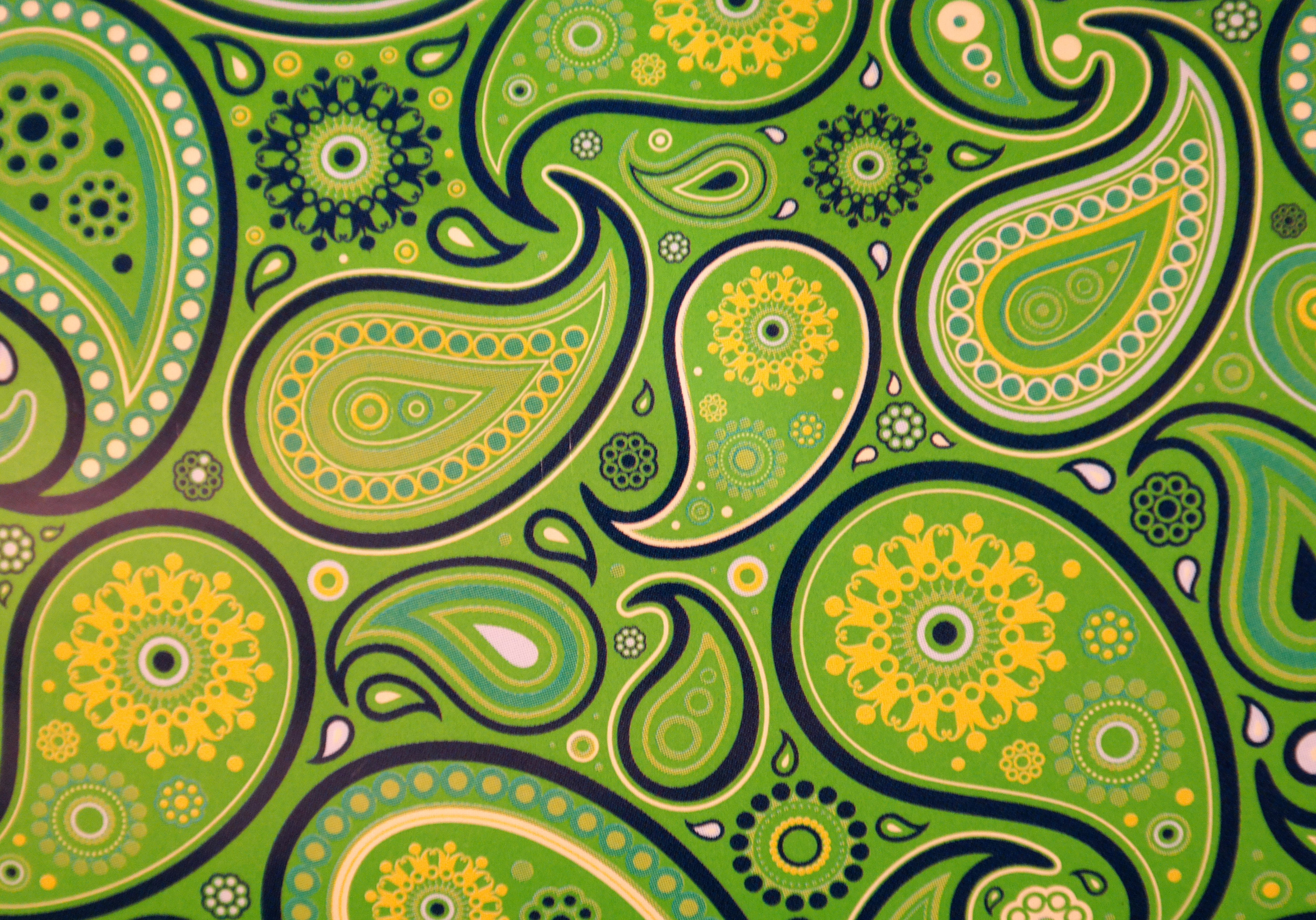 Green Pattern Background Wallpaper