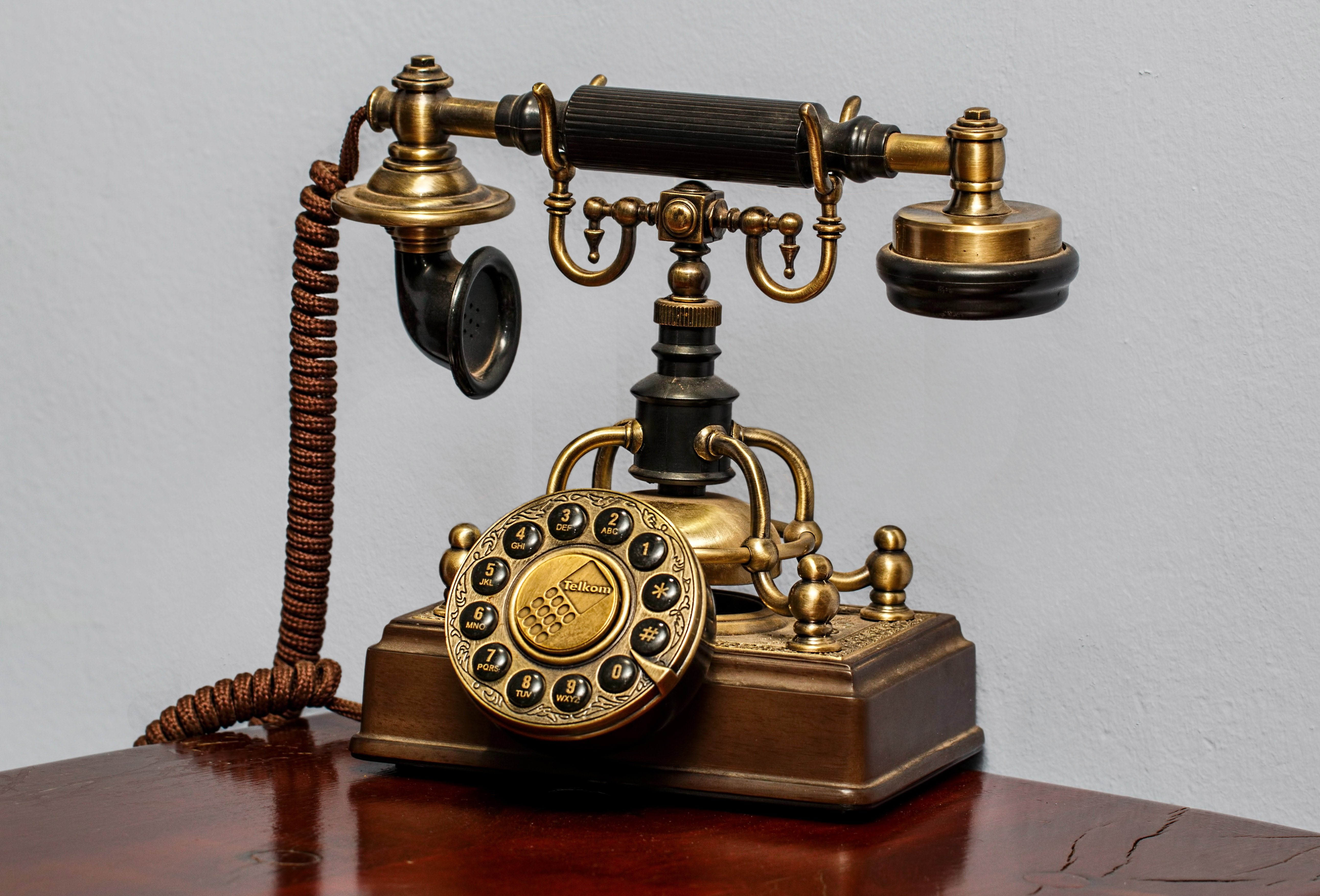 Old Style Classic Telephone Image Free Stock Photo Public Domain 