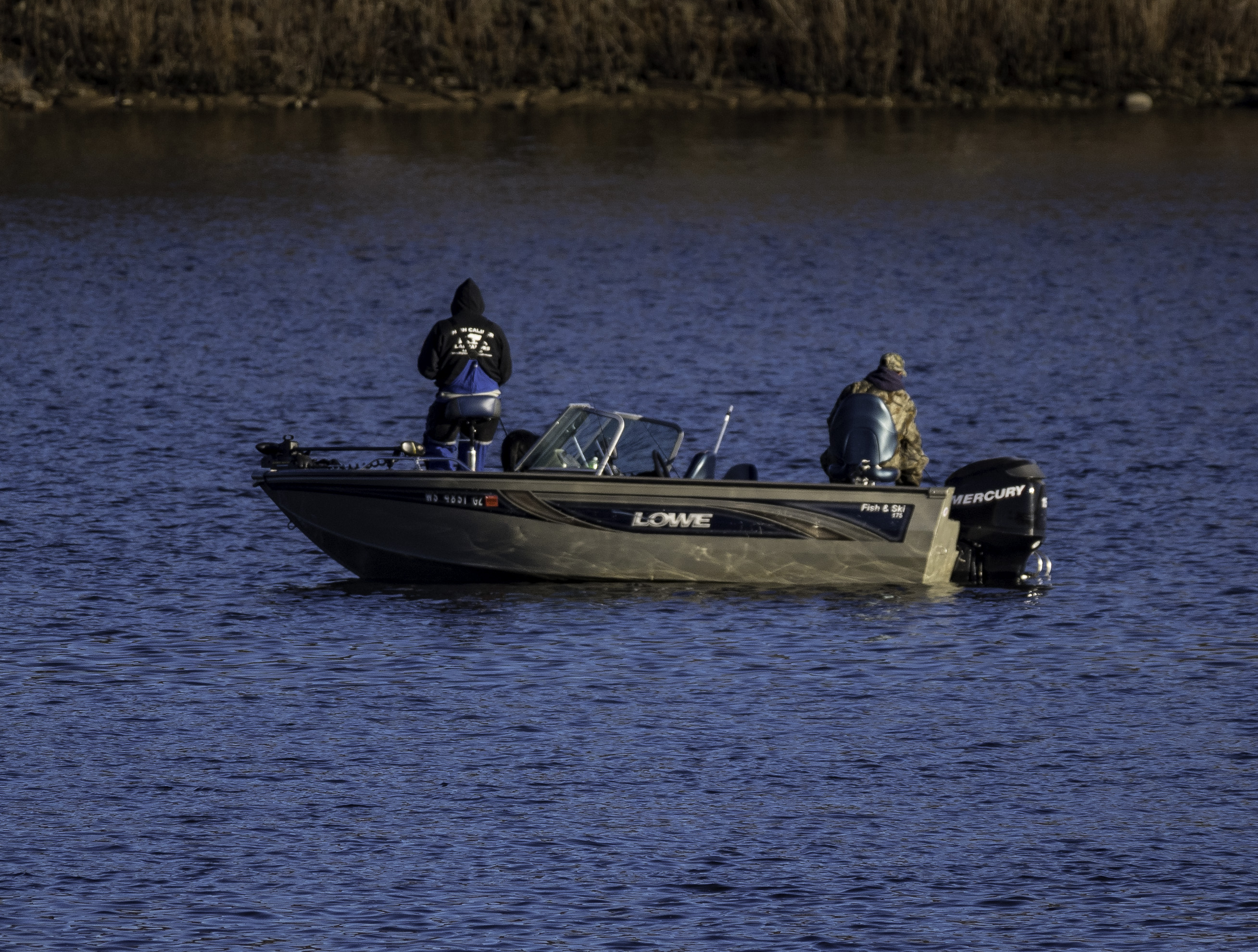 two-people-in-a-fishing-boat image - Free stock photo - Public Domain photo  - CC0 Images
