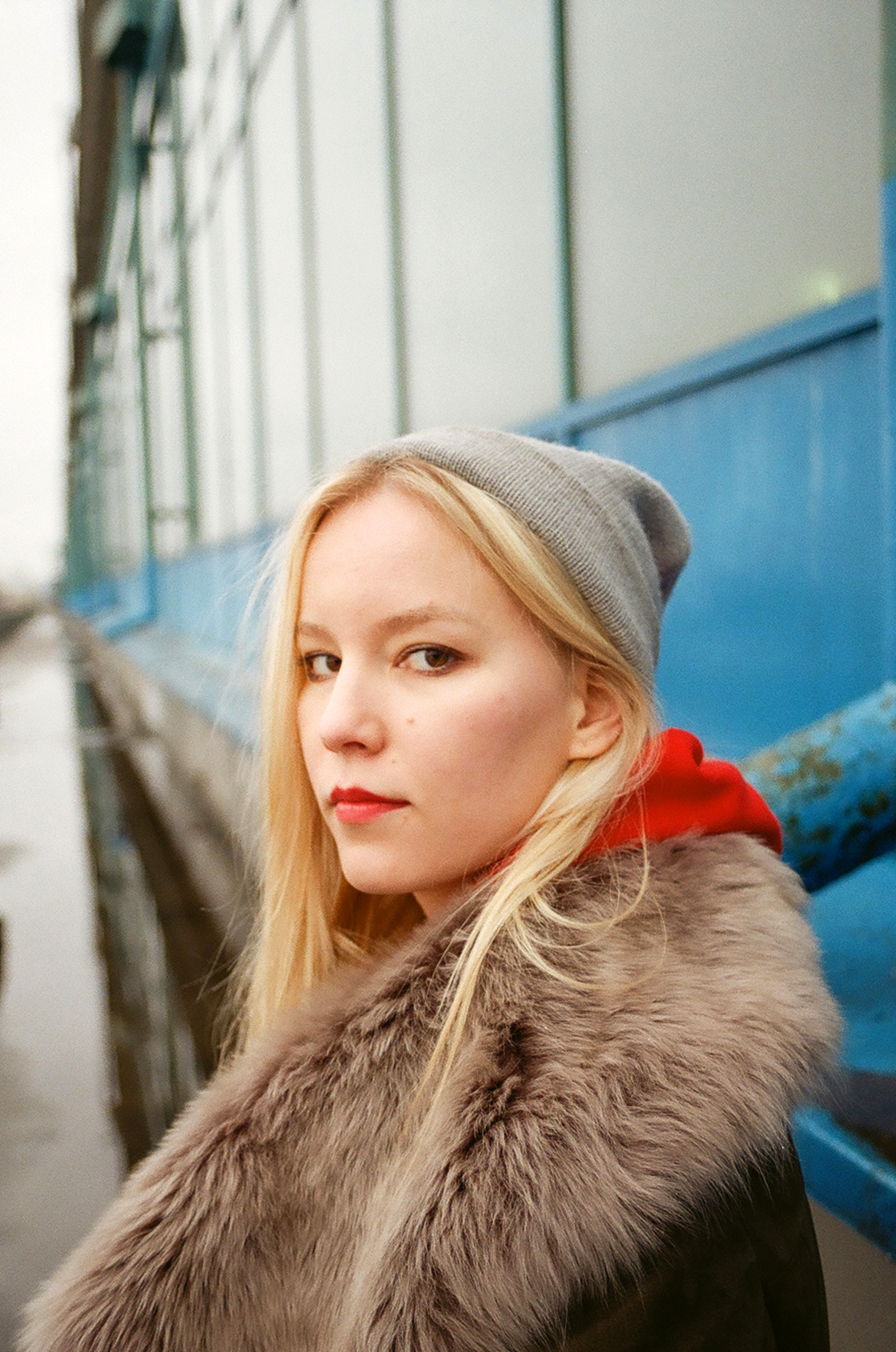 woman-in-a-fur-coat-portrait image - Free stock photo - Public Domain