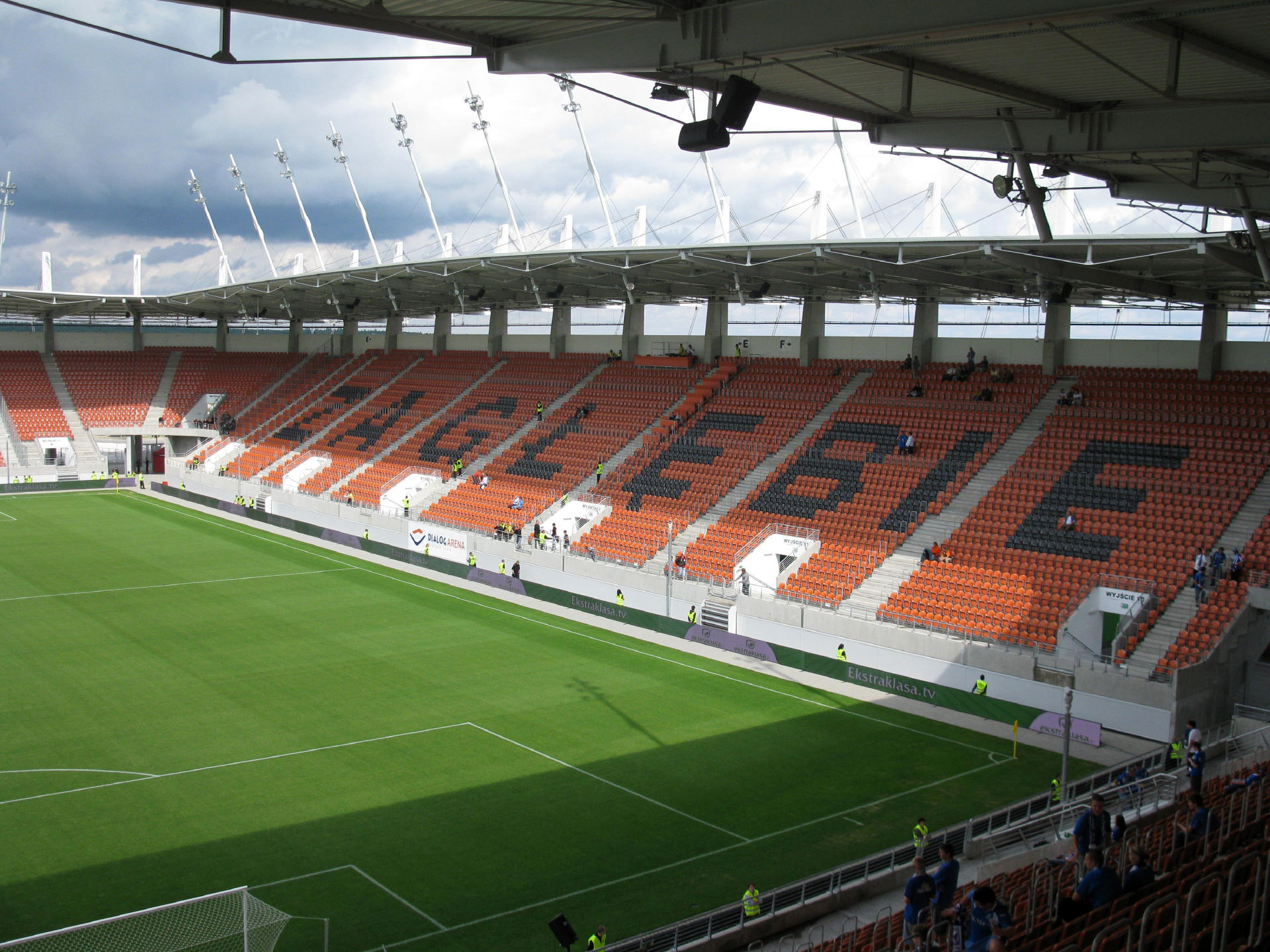 Stadium of Zagłębie Lubin in Poland image - Free stock photo - Public Domain photo - CC0 Images