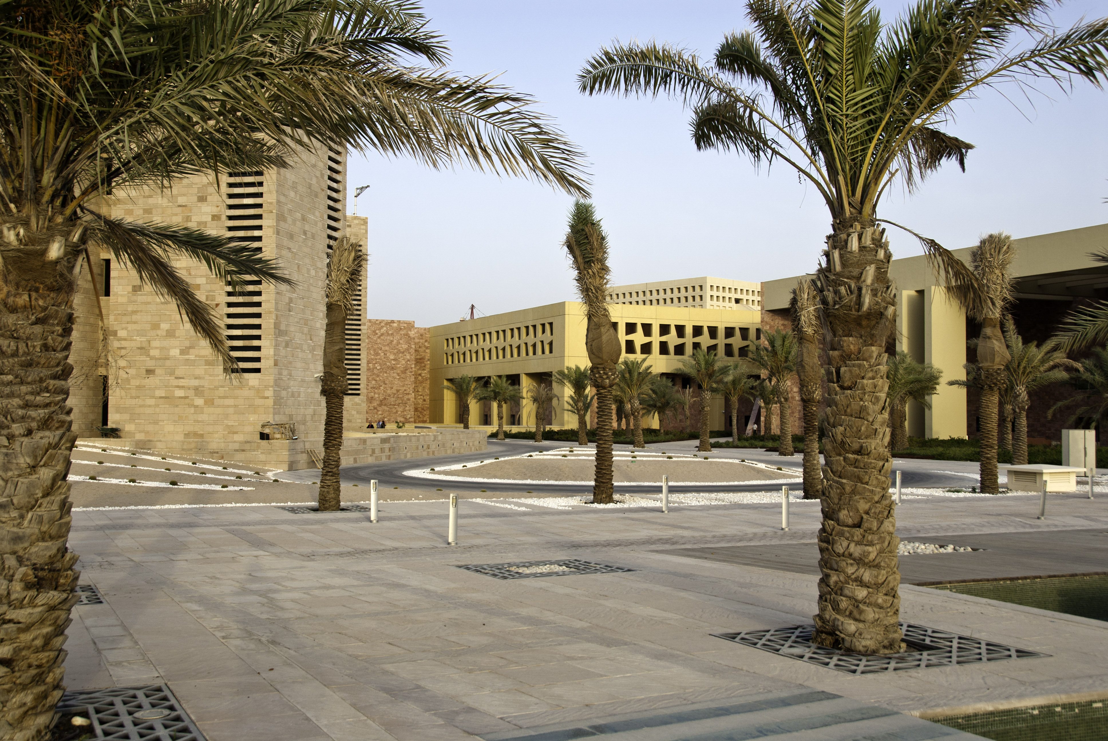 Desert city and landscape in Doha, Qatar image - Free stock photo