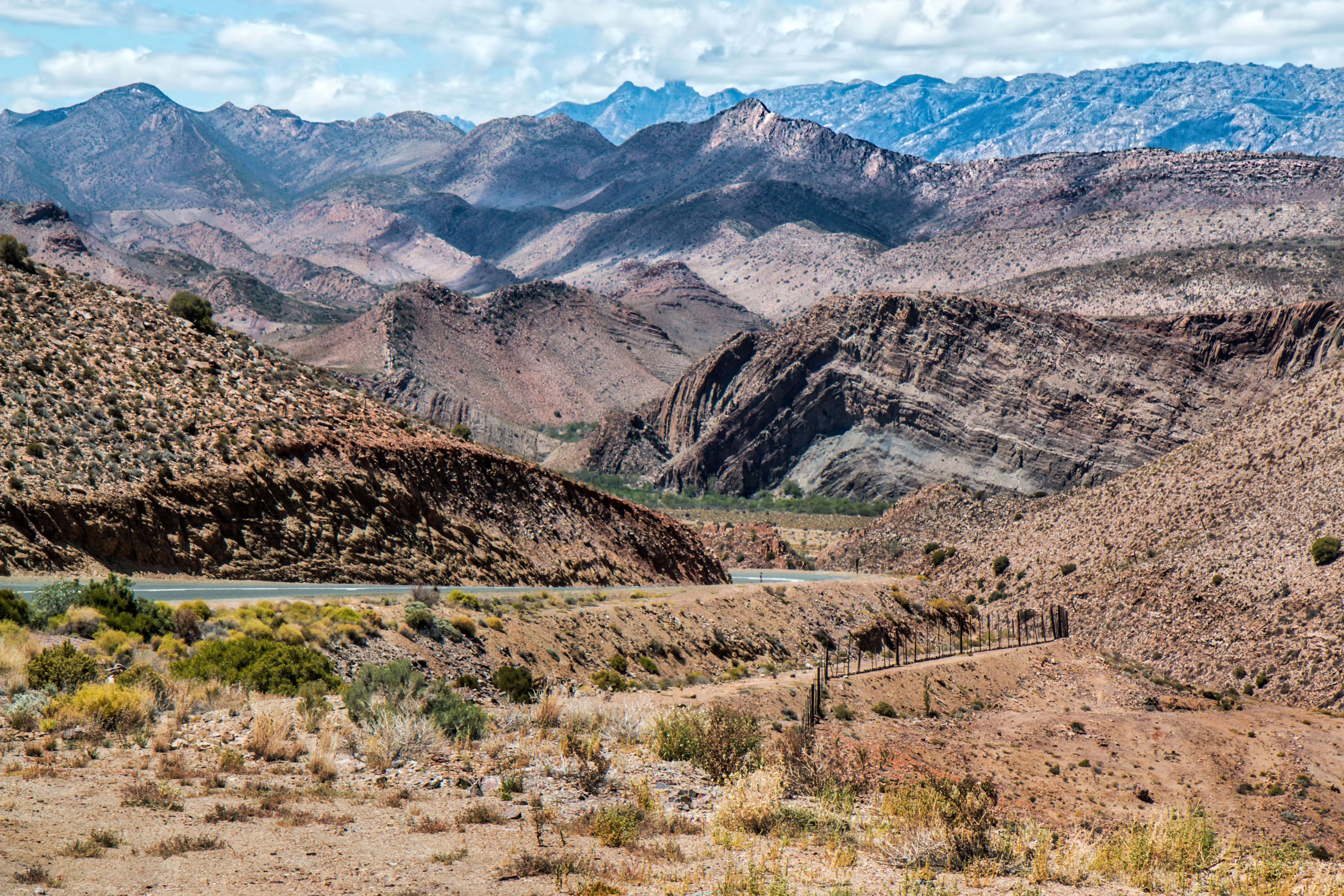 Landscape With Rocky Mountain Ranges In South Africa Image Free Stock