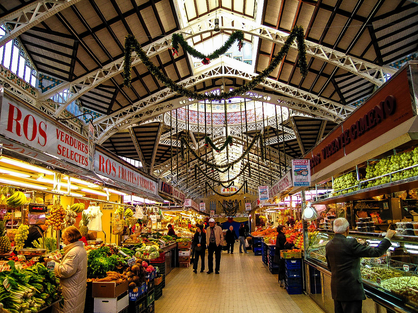 Market In Valencia Spain Image Free Stock Photo Public Domain