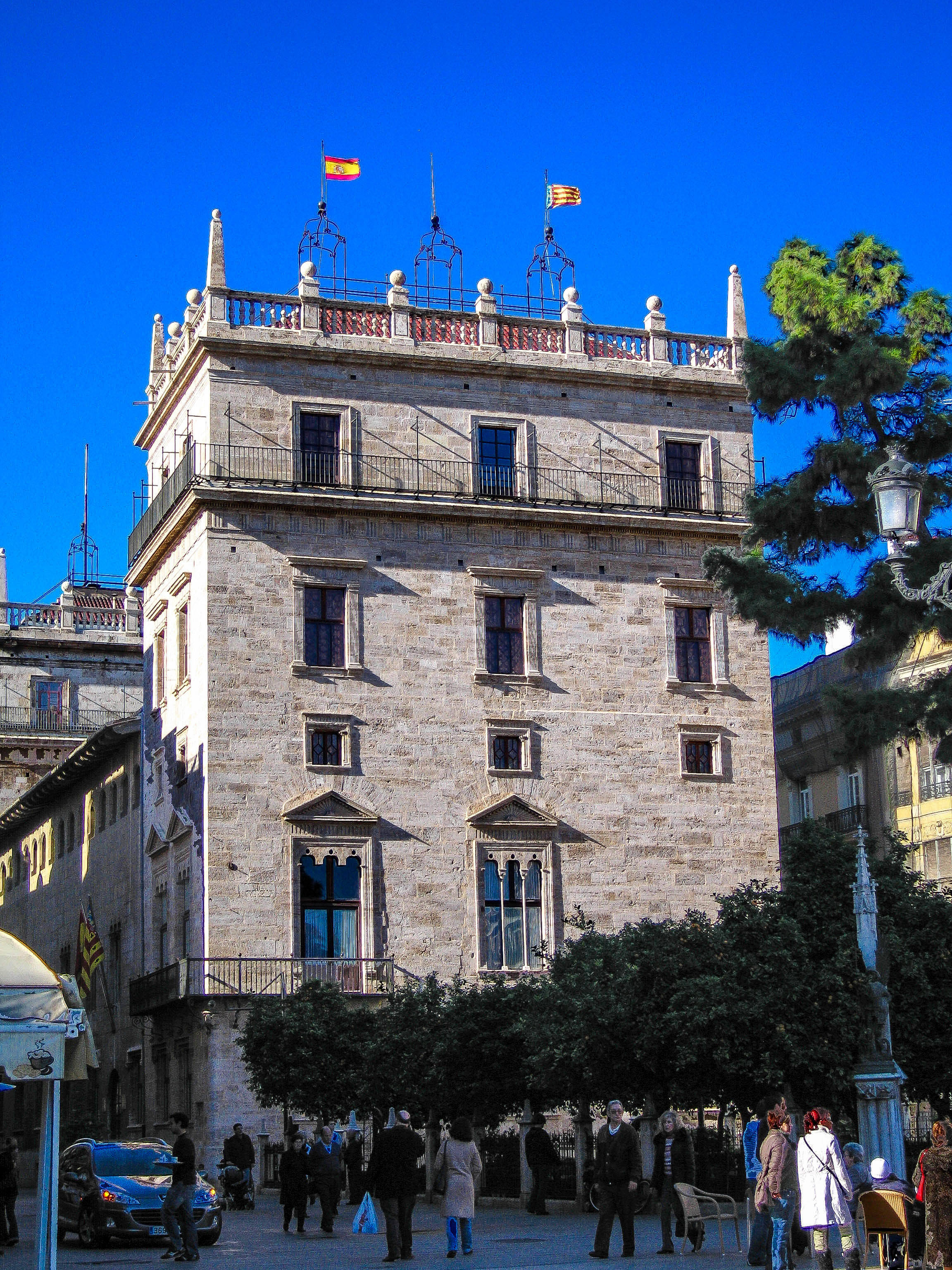 Palau De La Generalitat In Valencia Spain Image Free Stock Photo