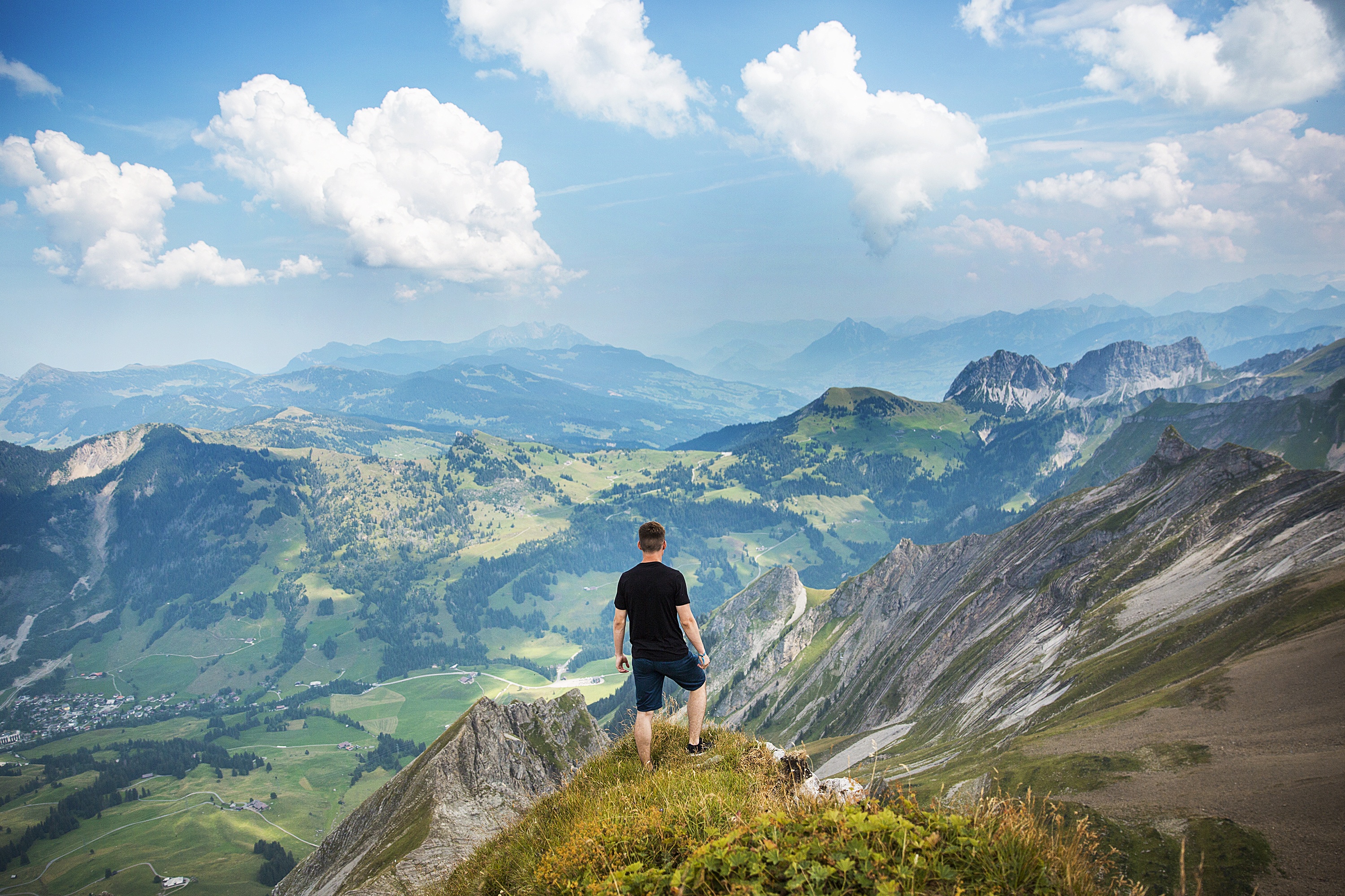 travel man switzerland