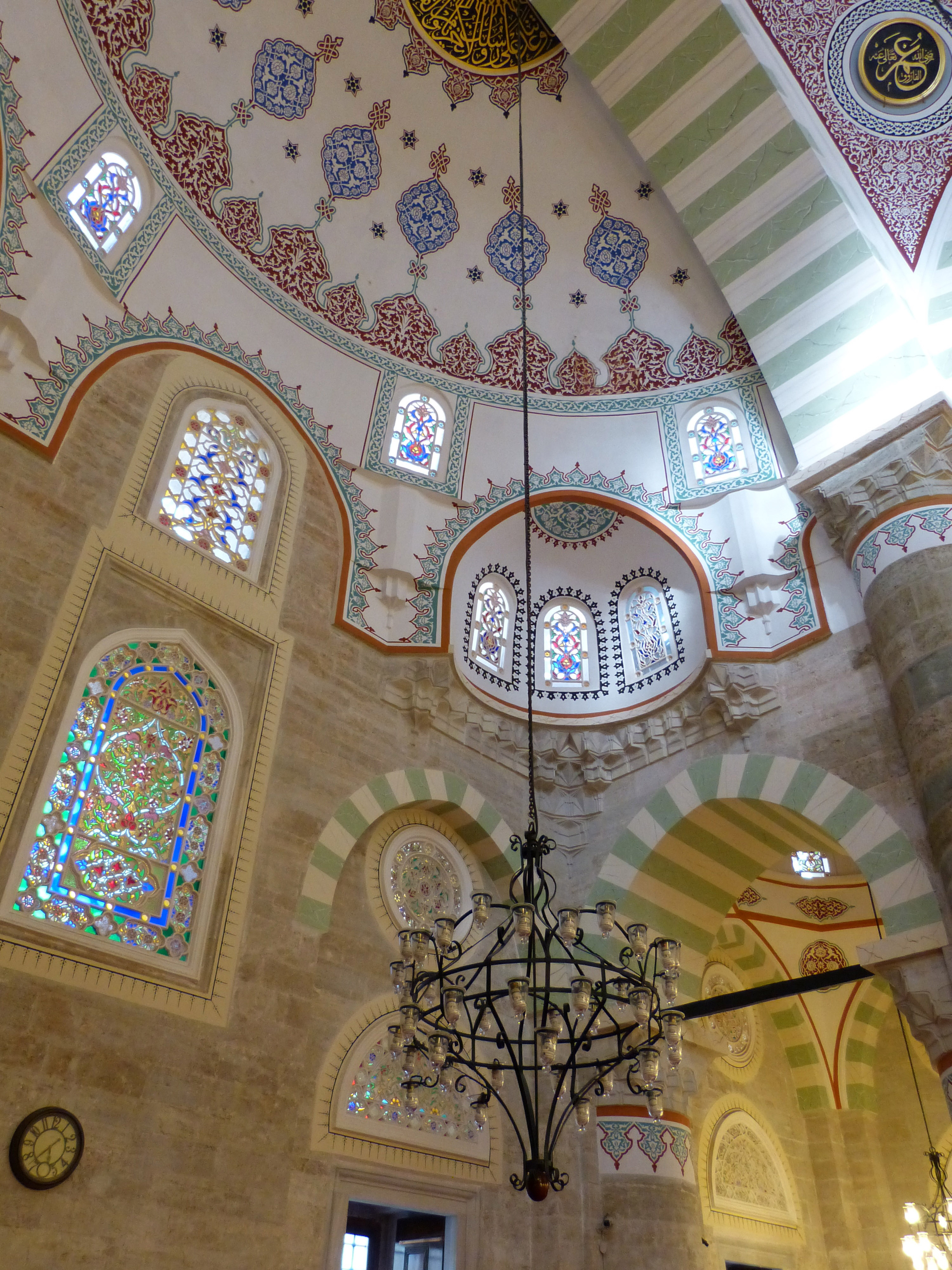 The Interior Of Cathedral In Hagia Sophia Istanbul Turkey