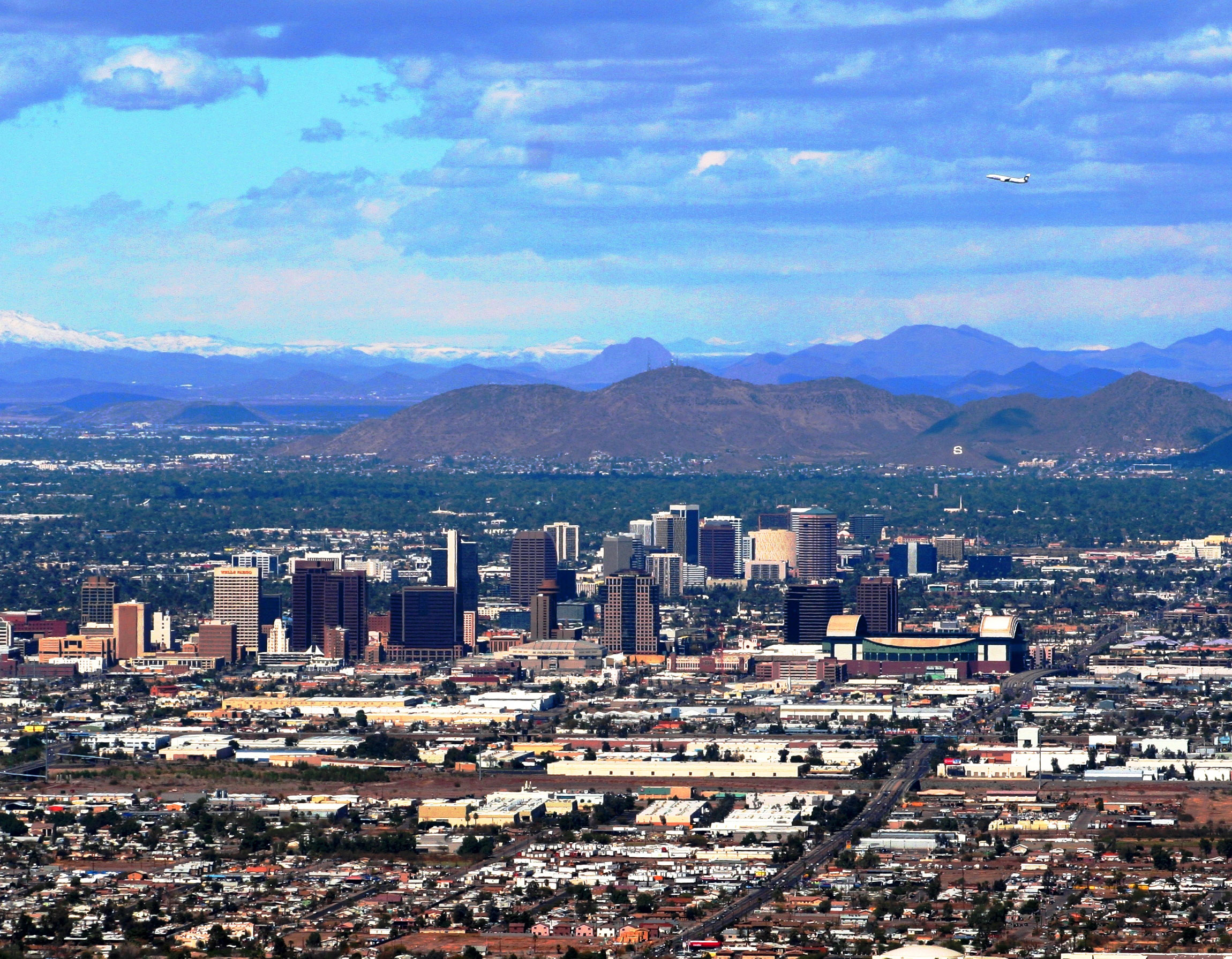 Northern Skyline in Downtown Phoenix, î€€Arizonaî€ image - Free stock photo ...