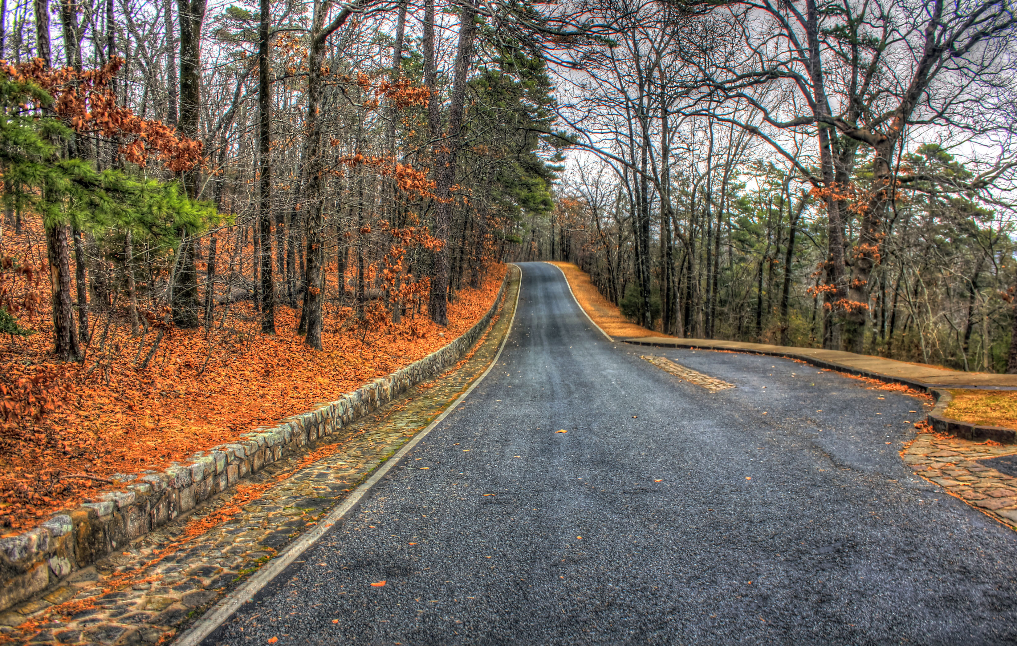 Road up the mountain