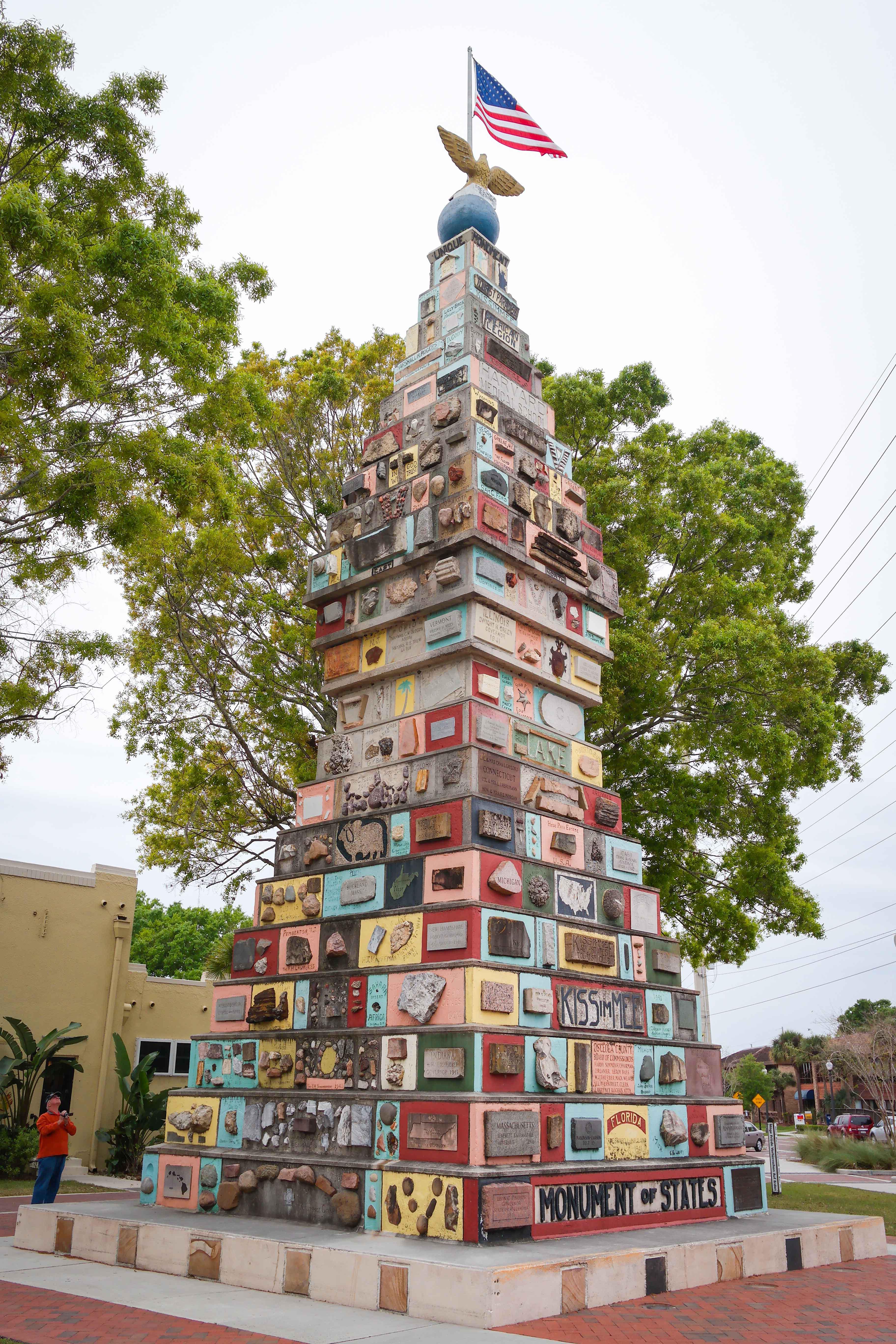 Monument of States in Kissimmee  Florida  image Free 