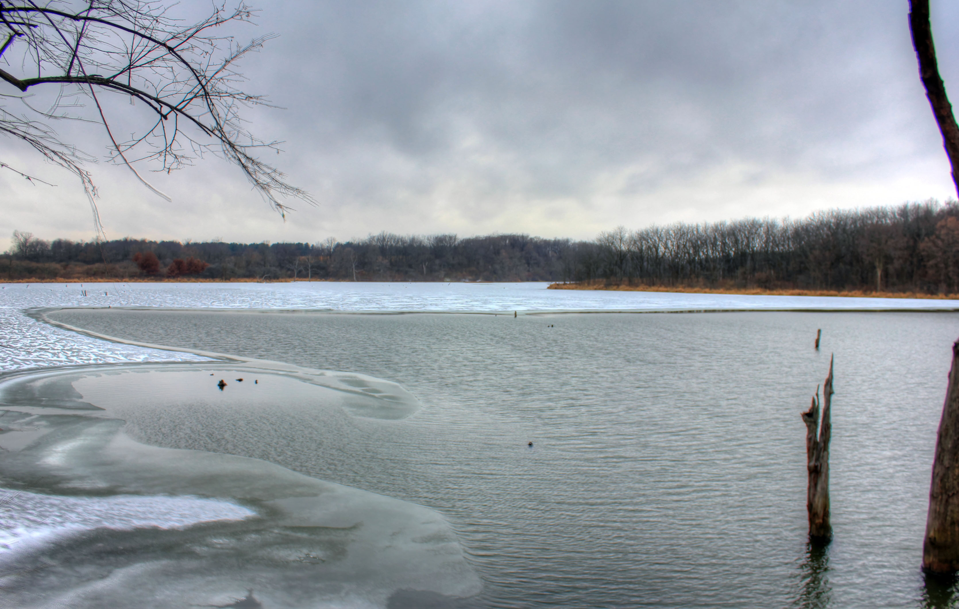 Freezing Lake