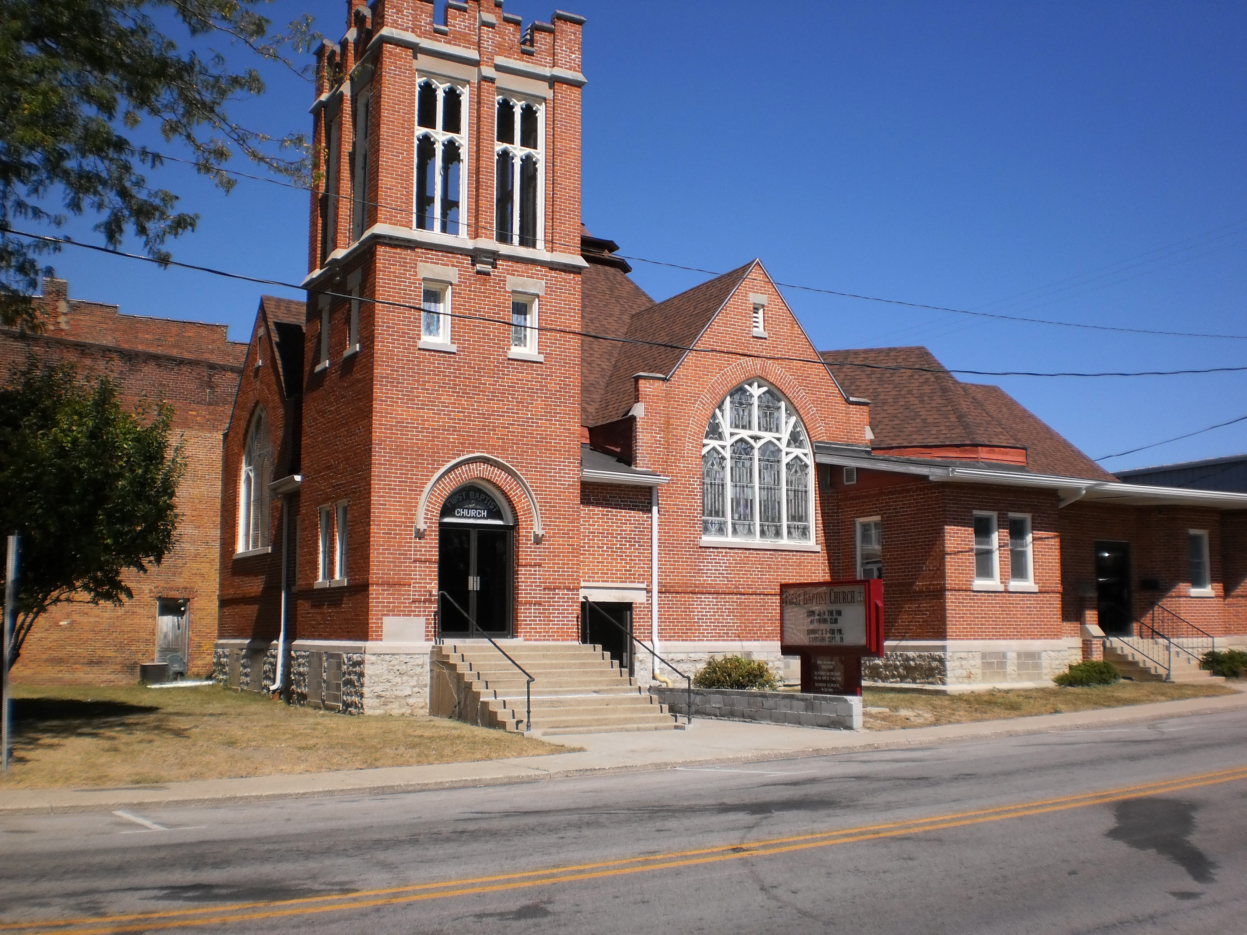 Montpelier First Baptist Church Indiana Image Free Stock Photo Montpelier First Baptist Church Indiana Image Free Stock Photo