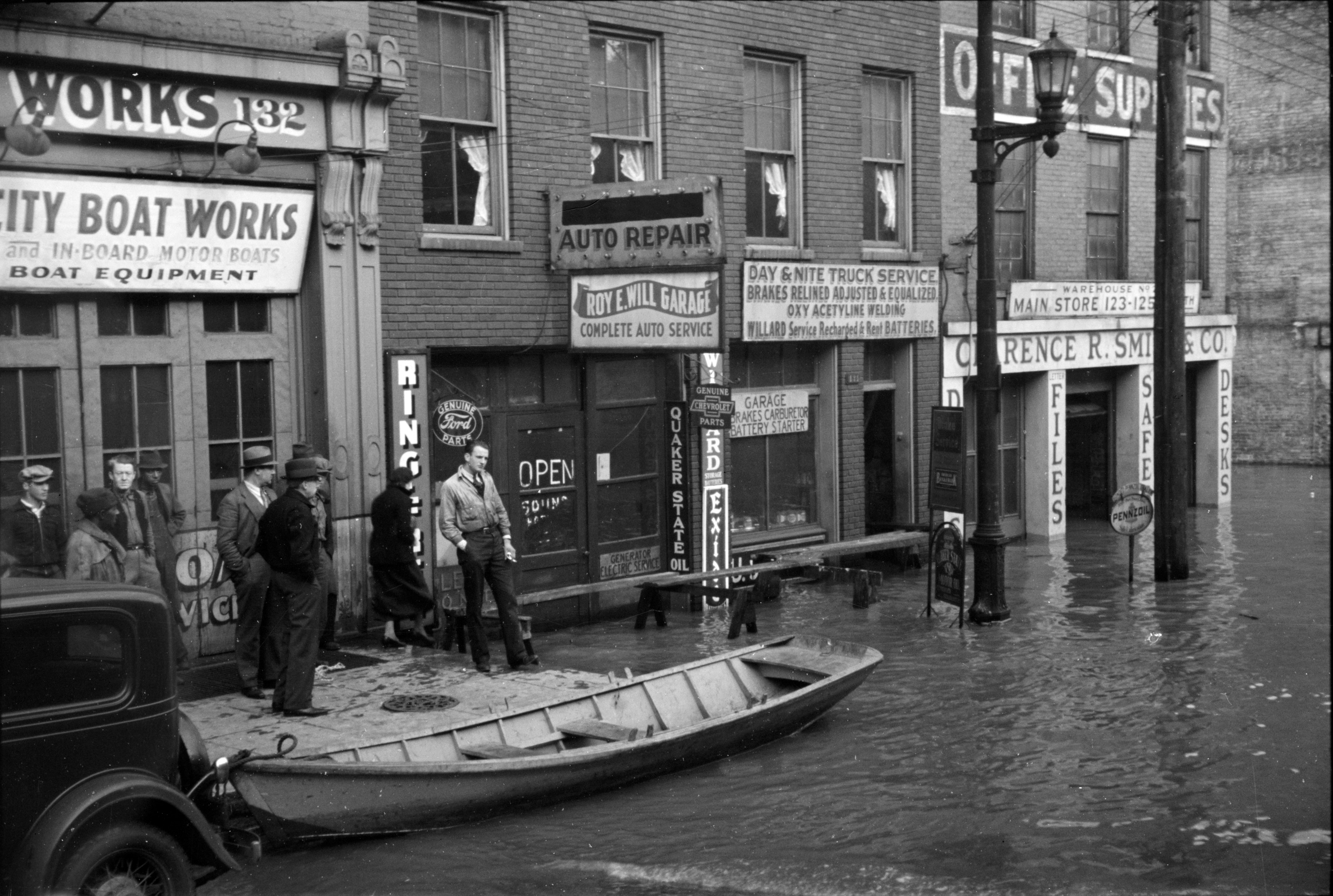 1936 Ohio River Flood in Louisville, Kentucky image - Free stock photo - Public Domain photo ...