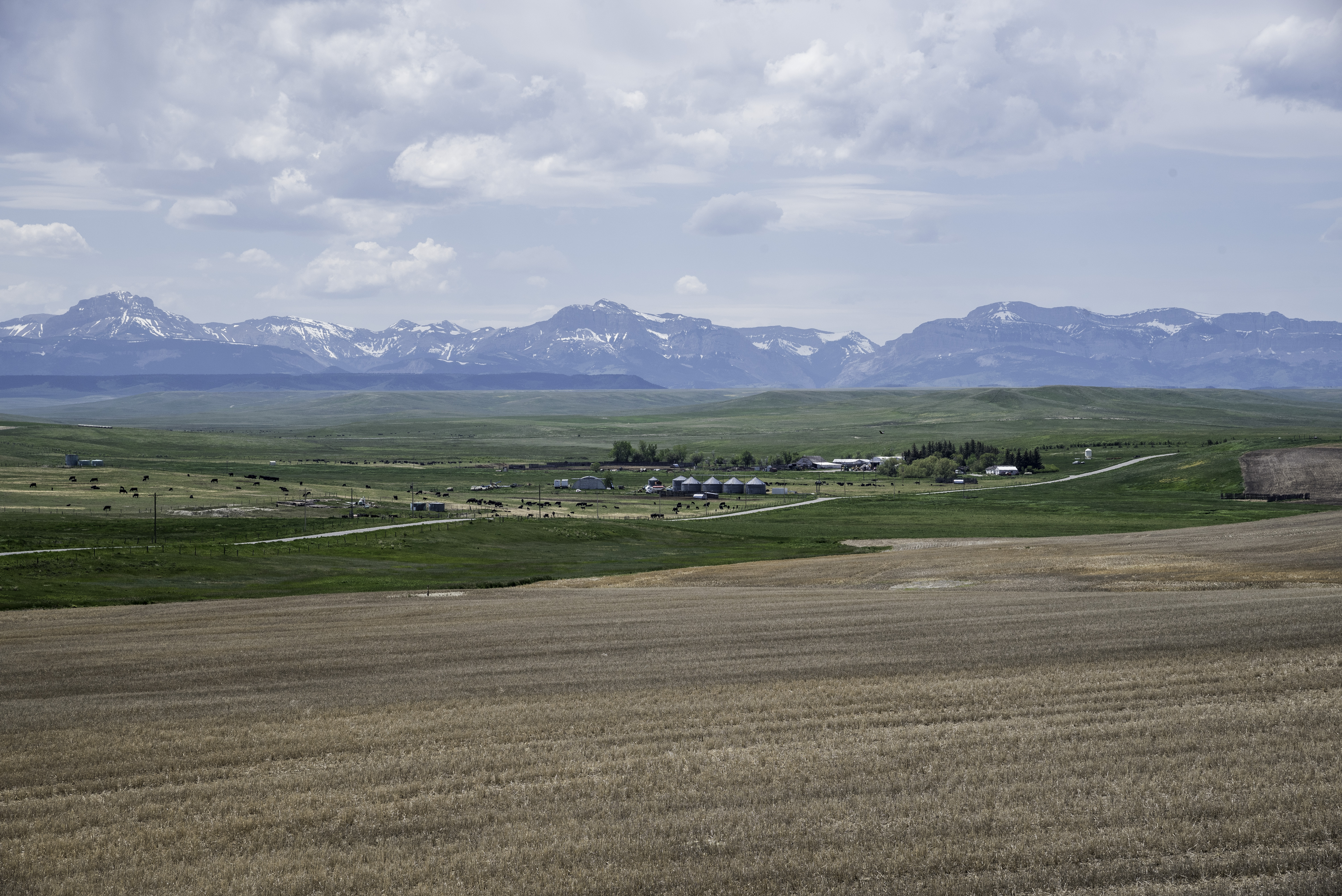 Small Town with mountains in the backdrop in Montana image - Free stock photo - Public Domain ...