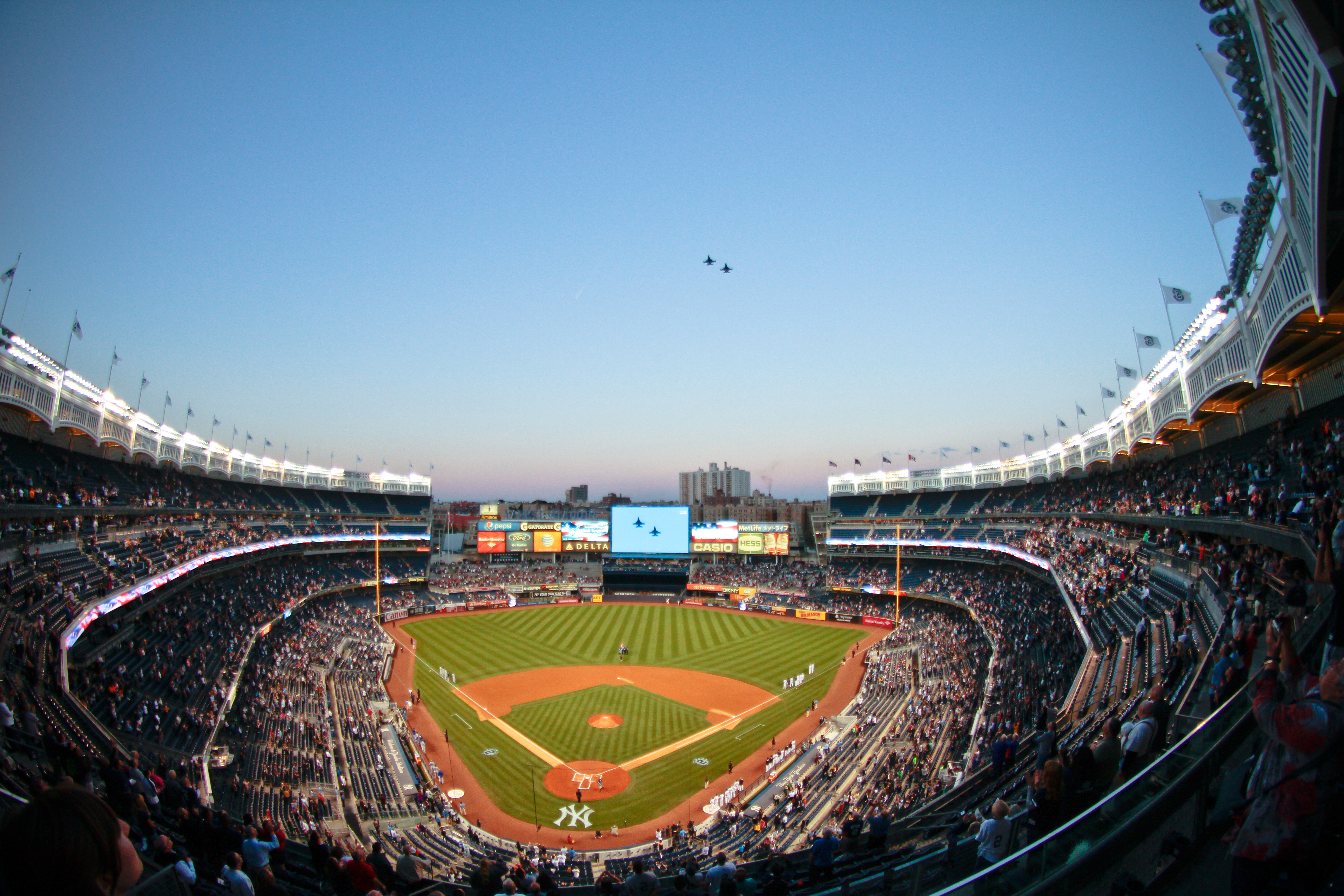 Aerial photo of Yankee Stadium image - Free stock photo - Public