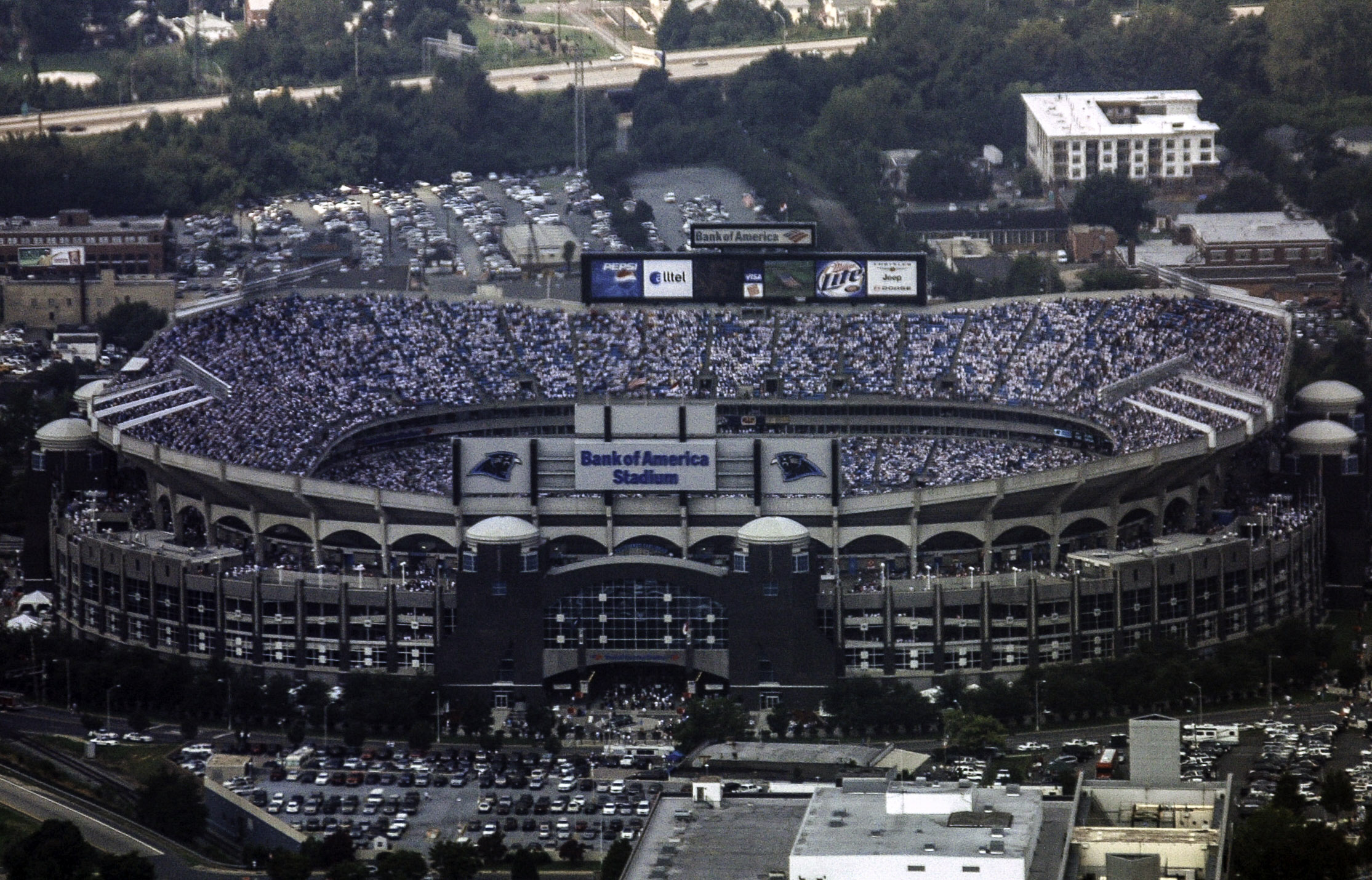 The Bank of America Stadium in Charlotte, North Carolina image - Free ...