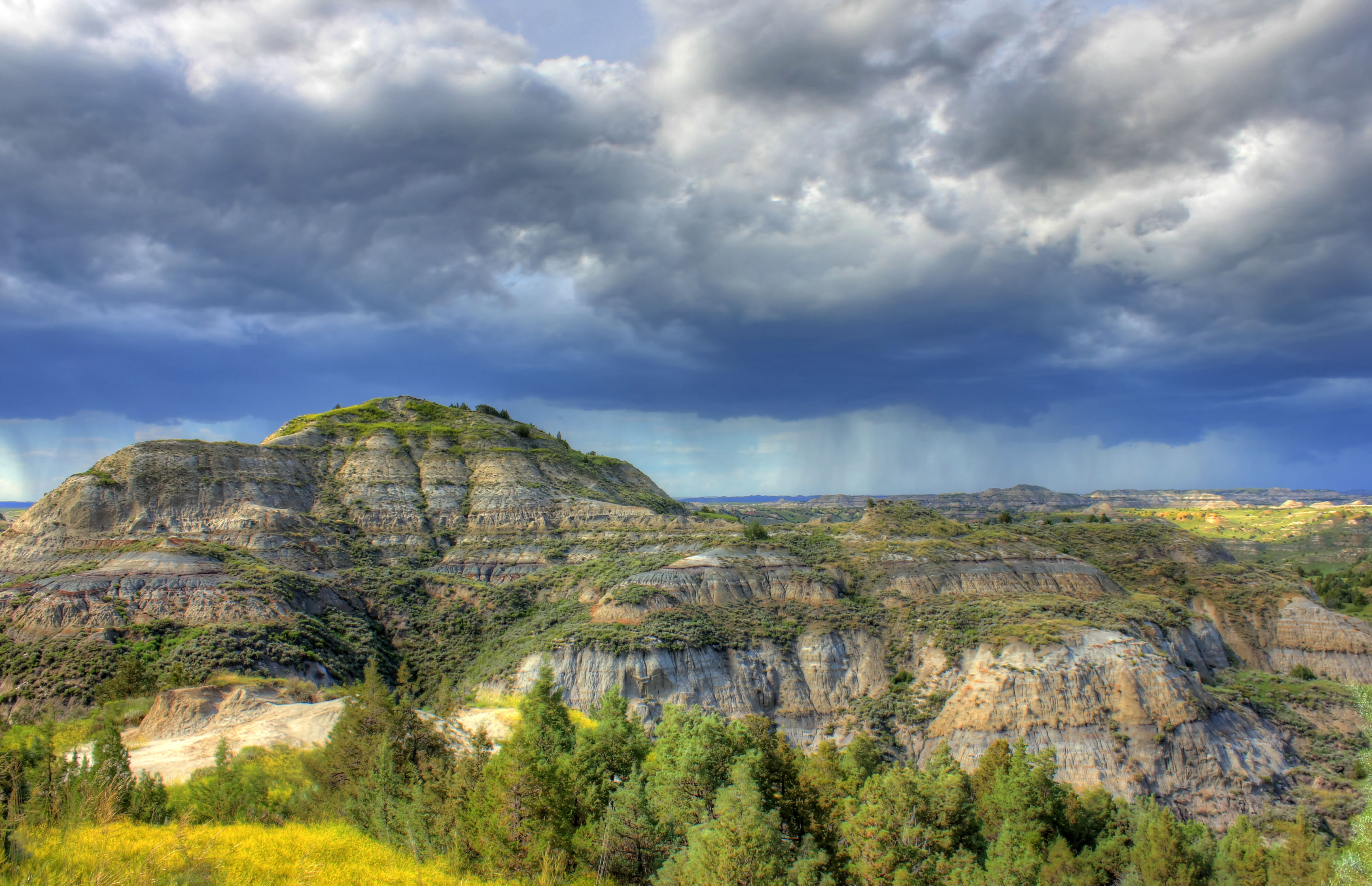 Rain Over the Landscape