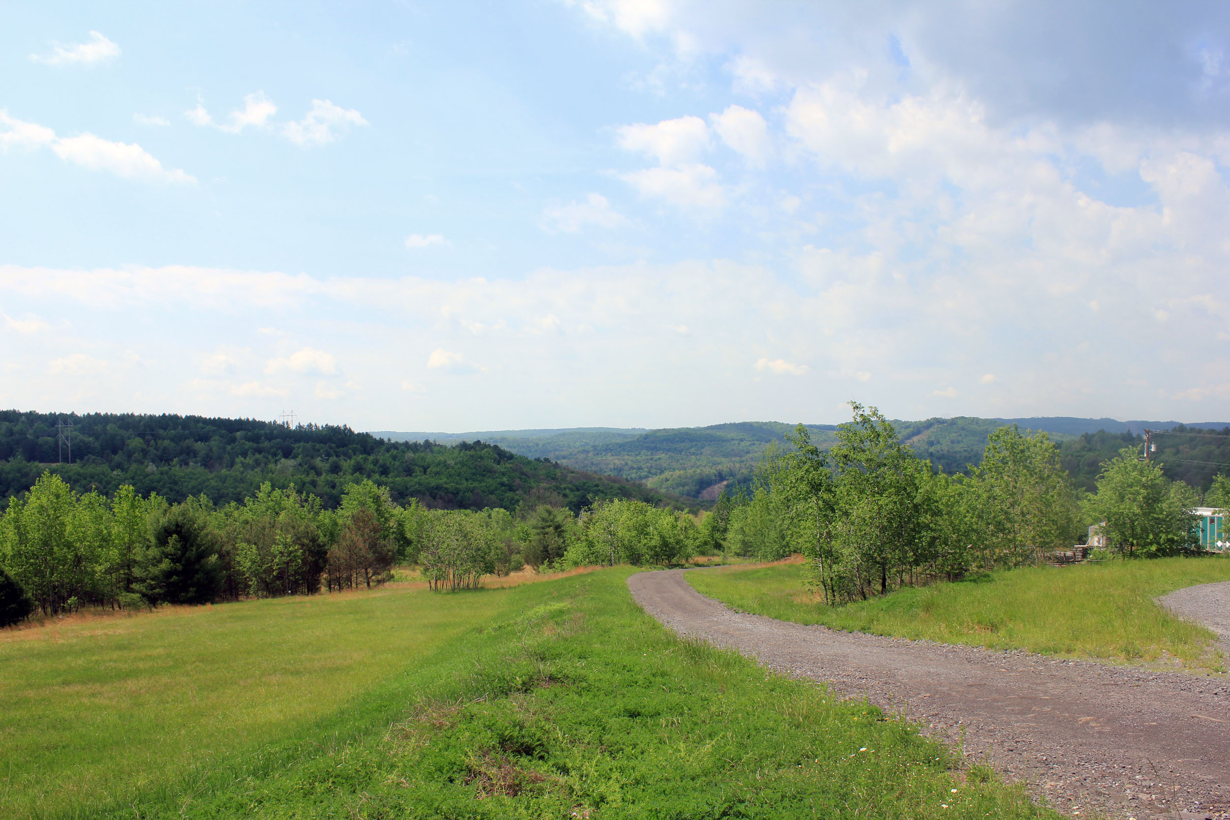 Far view of hills