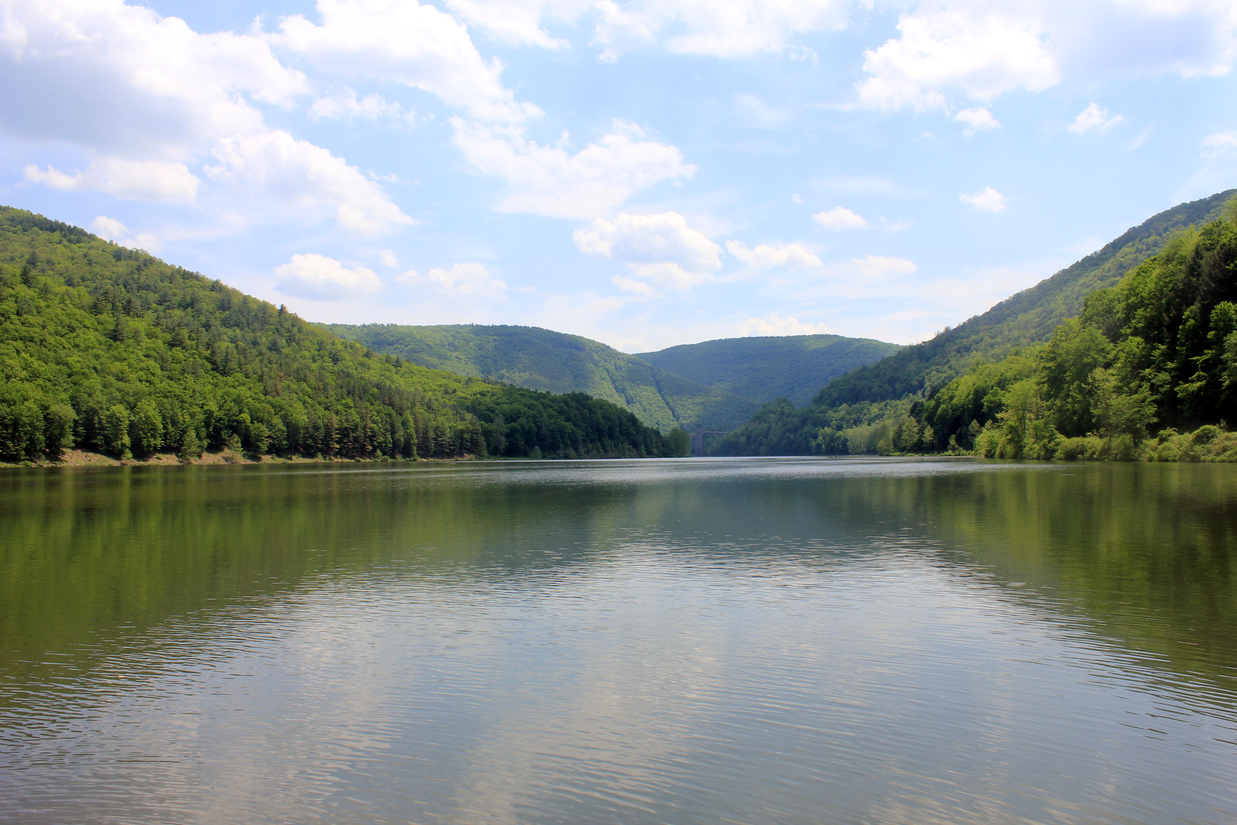 lake at Sinnemahoning State Park