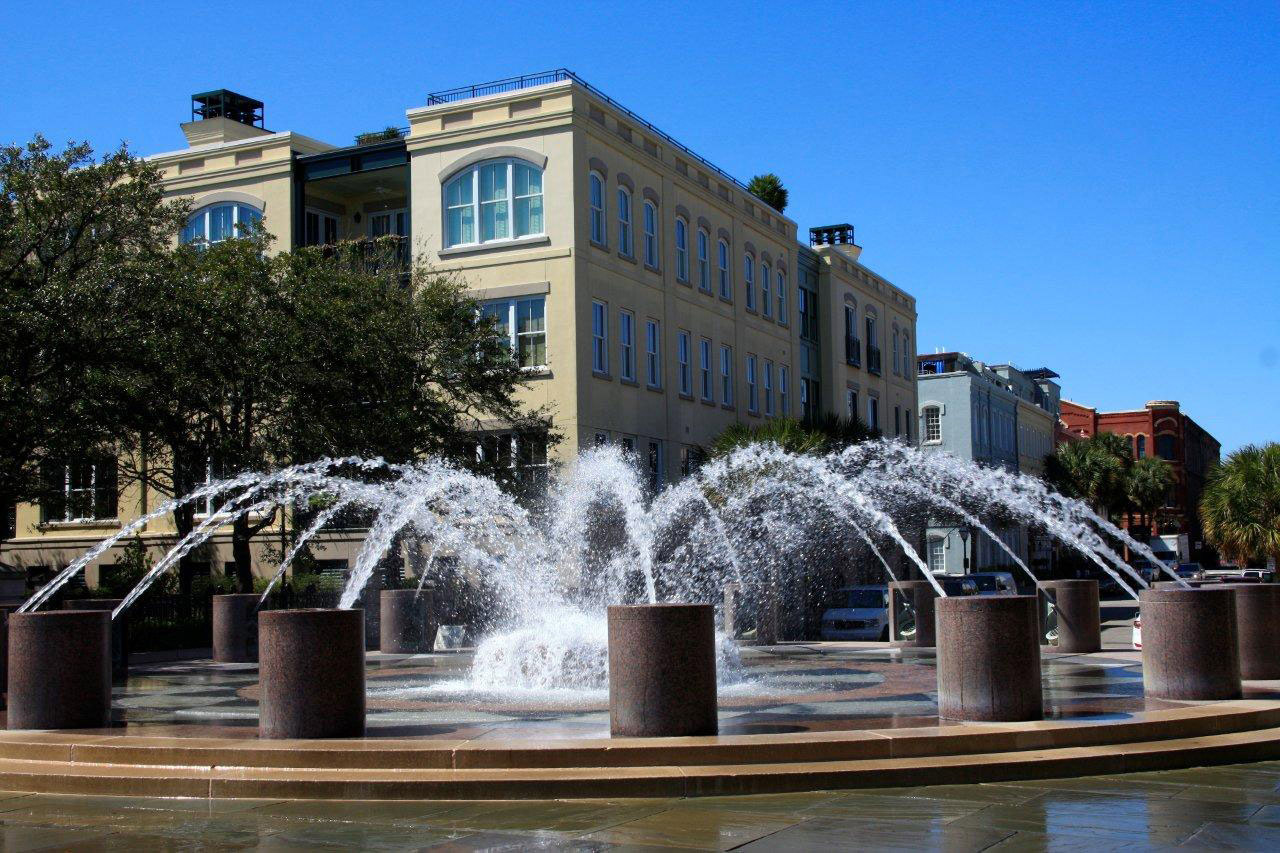 Charleston Fountain in Charleston, South Carolina image - Free stock