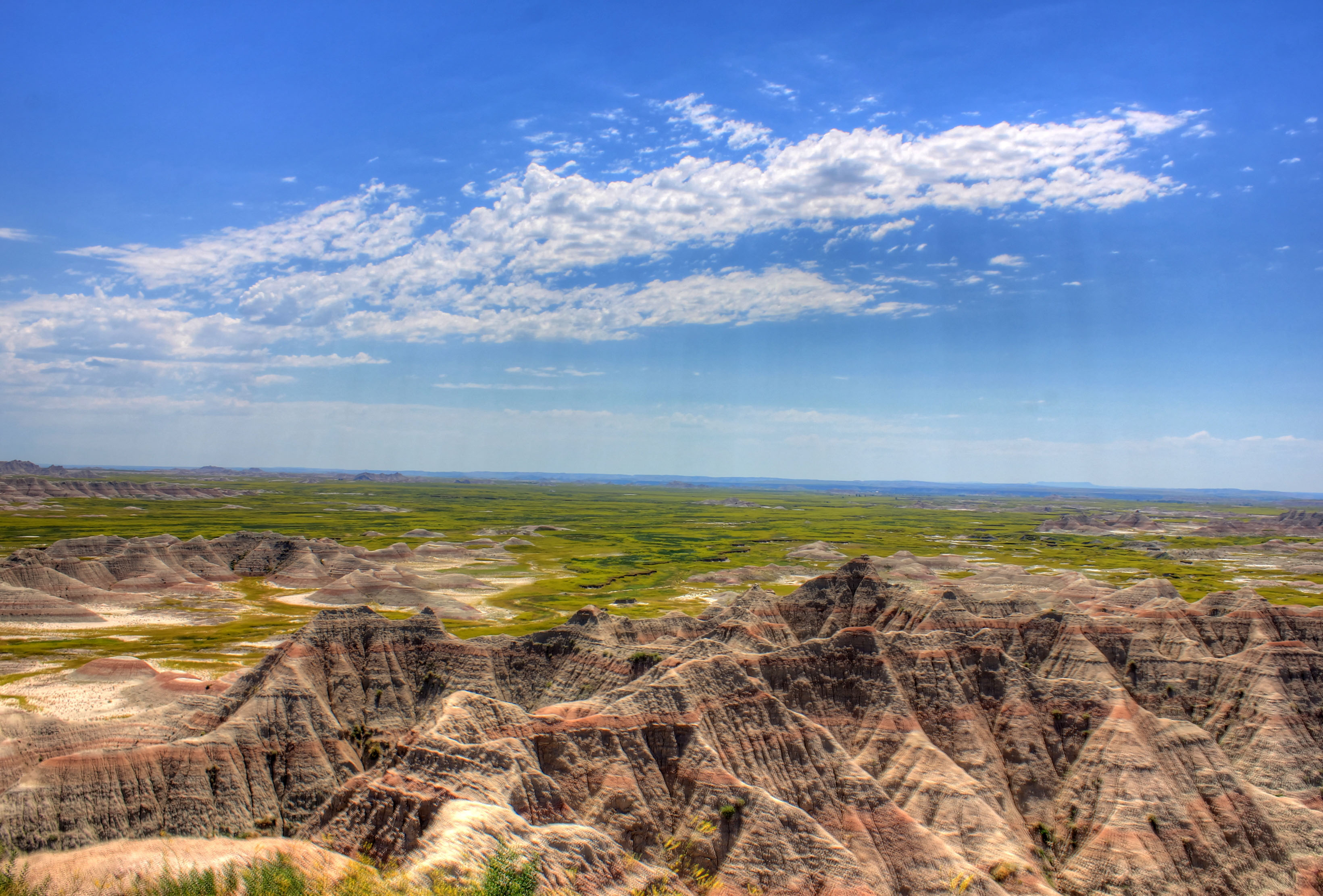 Hills and Buttes of the Badlands