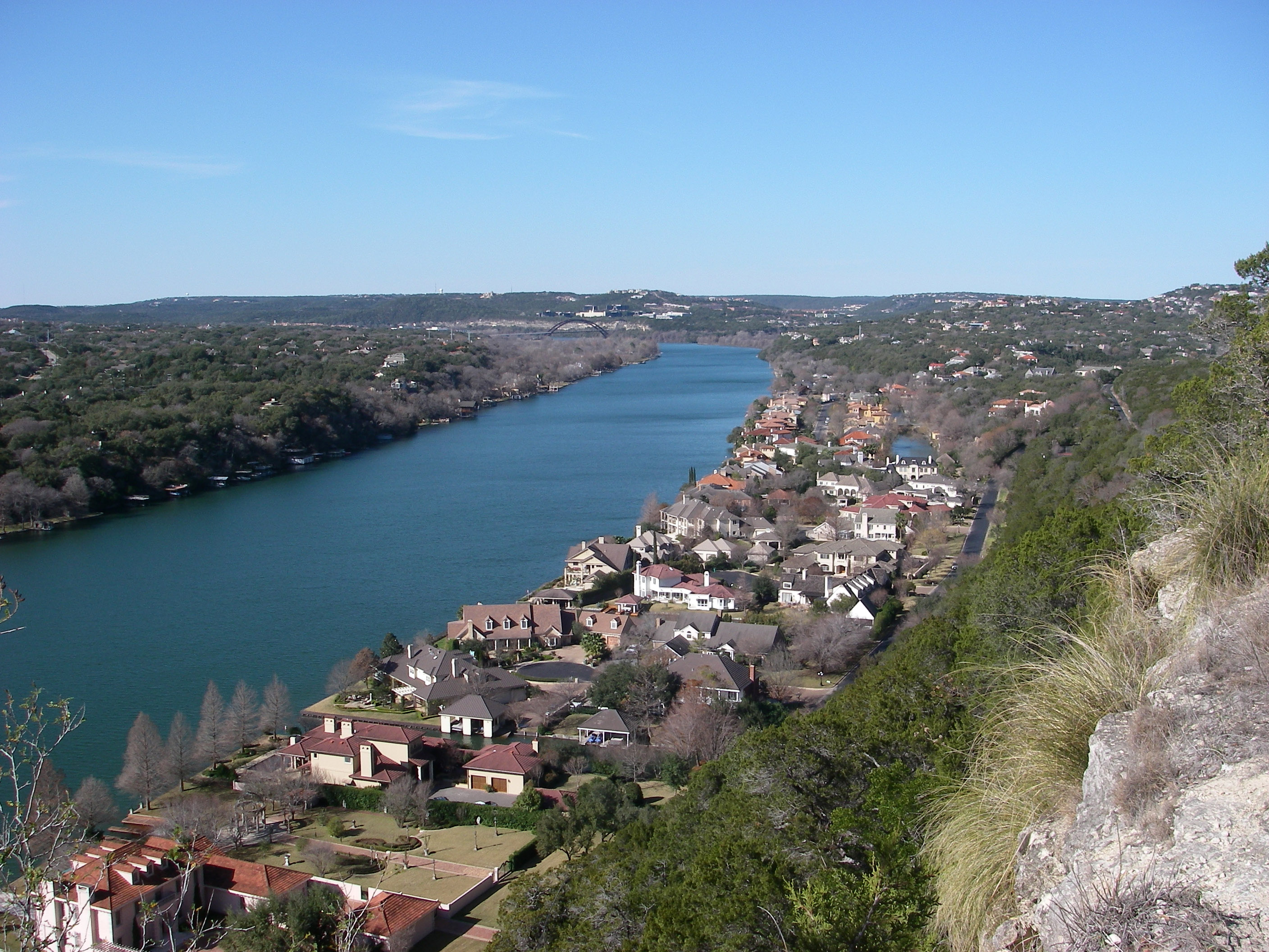 Landscape and City of Lake Austin, Texas image - Free stock photo