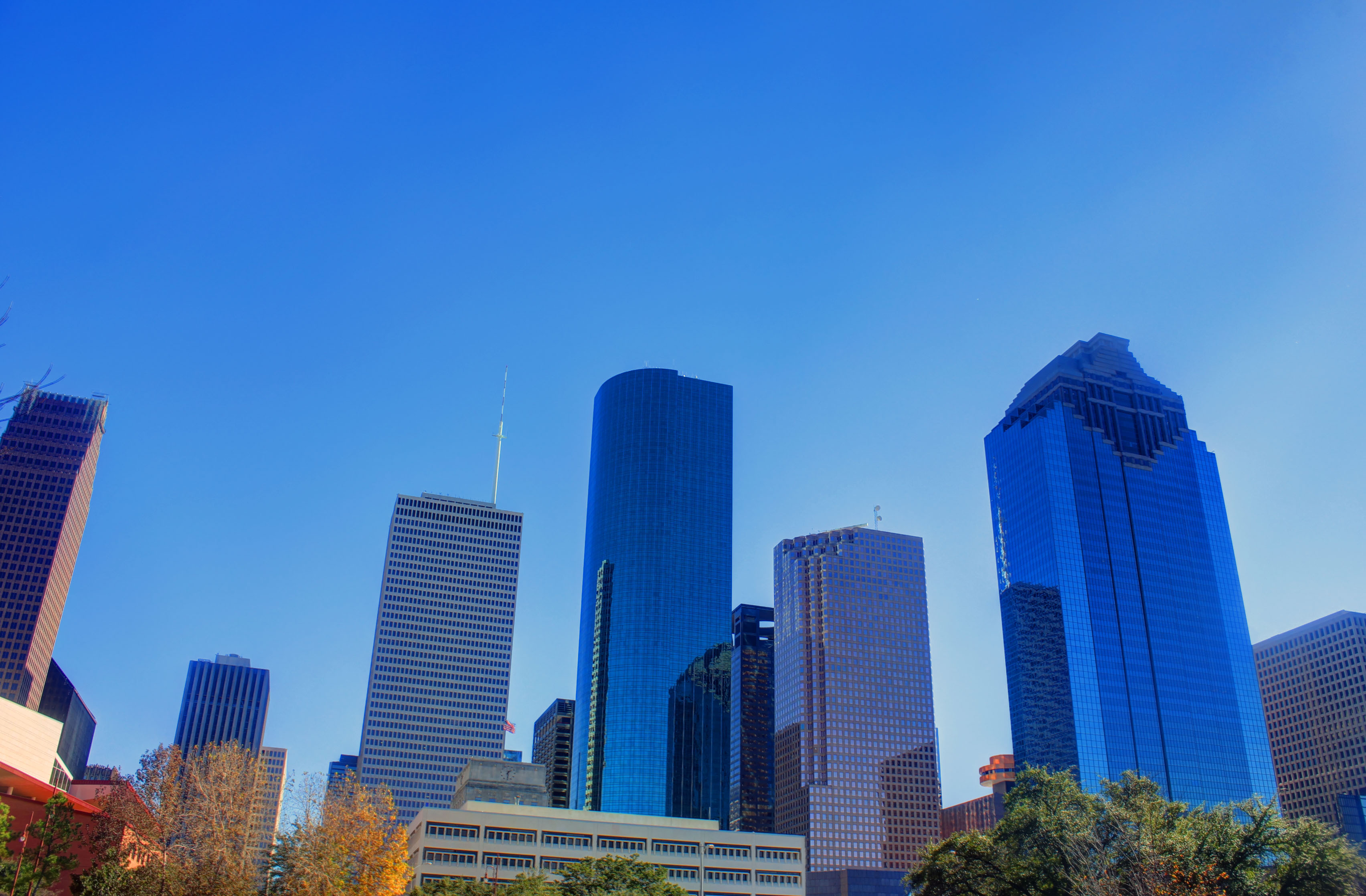 Houston Skyline 1 in Houston, Texas image - Free stock photo - Public