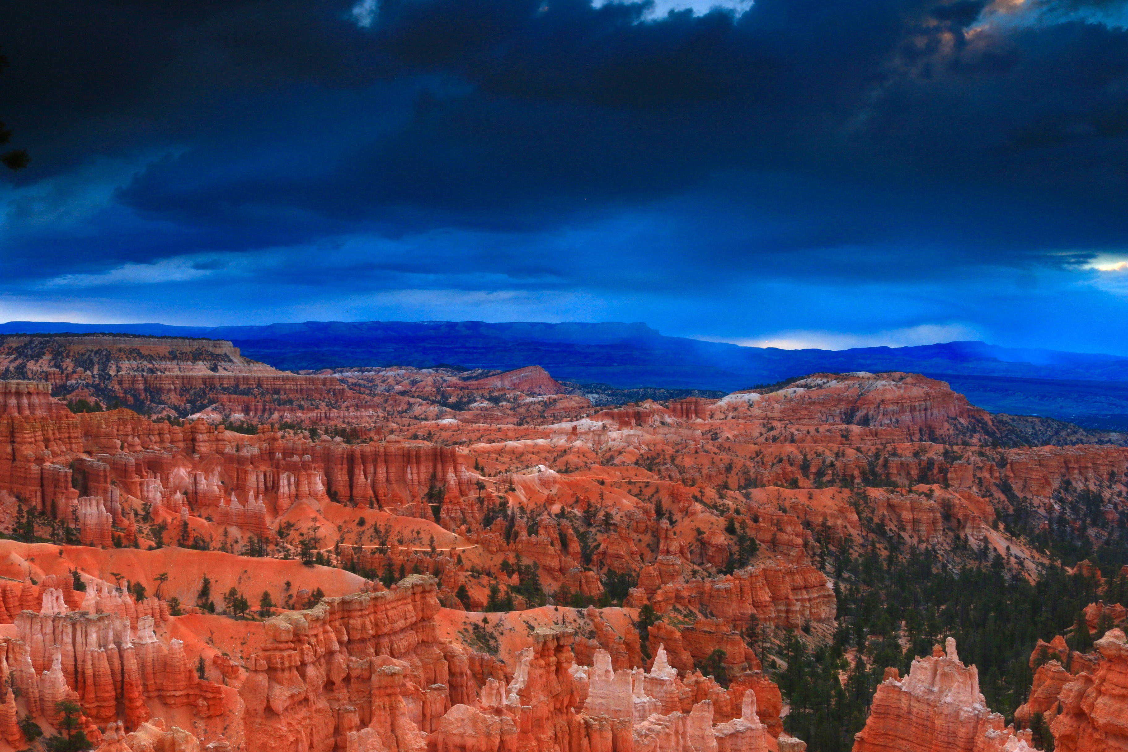 Grand Landscape Under The Sky In Bryce Canyon National Park Utah Image